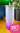 Vaso Vidrio Tapa Bamboo 16oz Fucsia