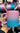 Taza Glitter Purpura Celeste
