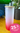 Vaso Vidrio Tapa Bamboo 16oz Rojo