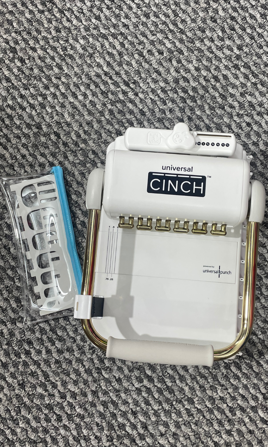 Anilladora Cinch Perforación Universal