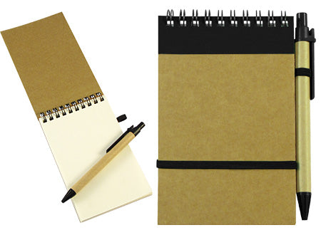 Libreta Ecológica con Lápiz Pack 10 uds