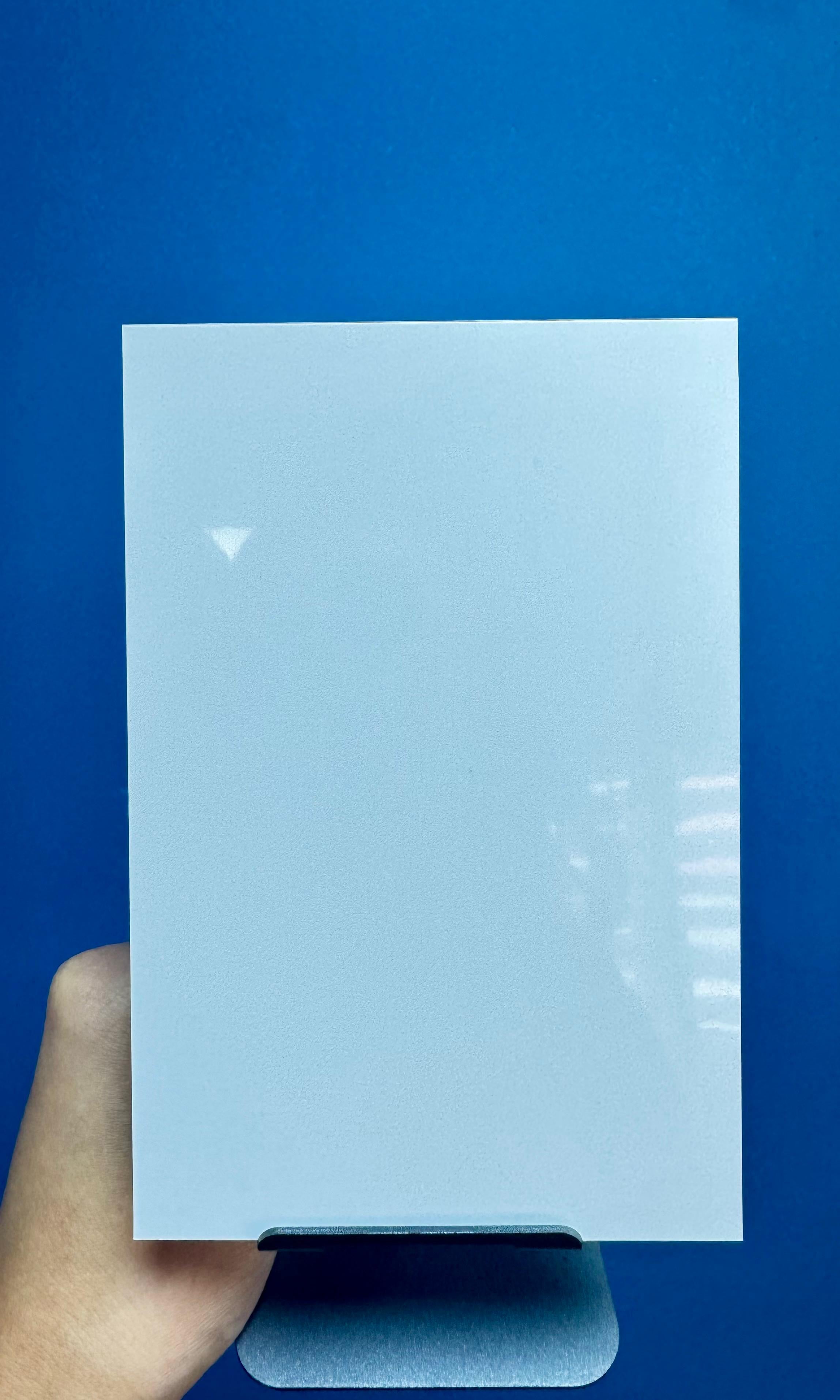 Placa de Aluminio Sublimable 10x15 cm