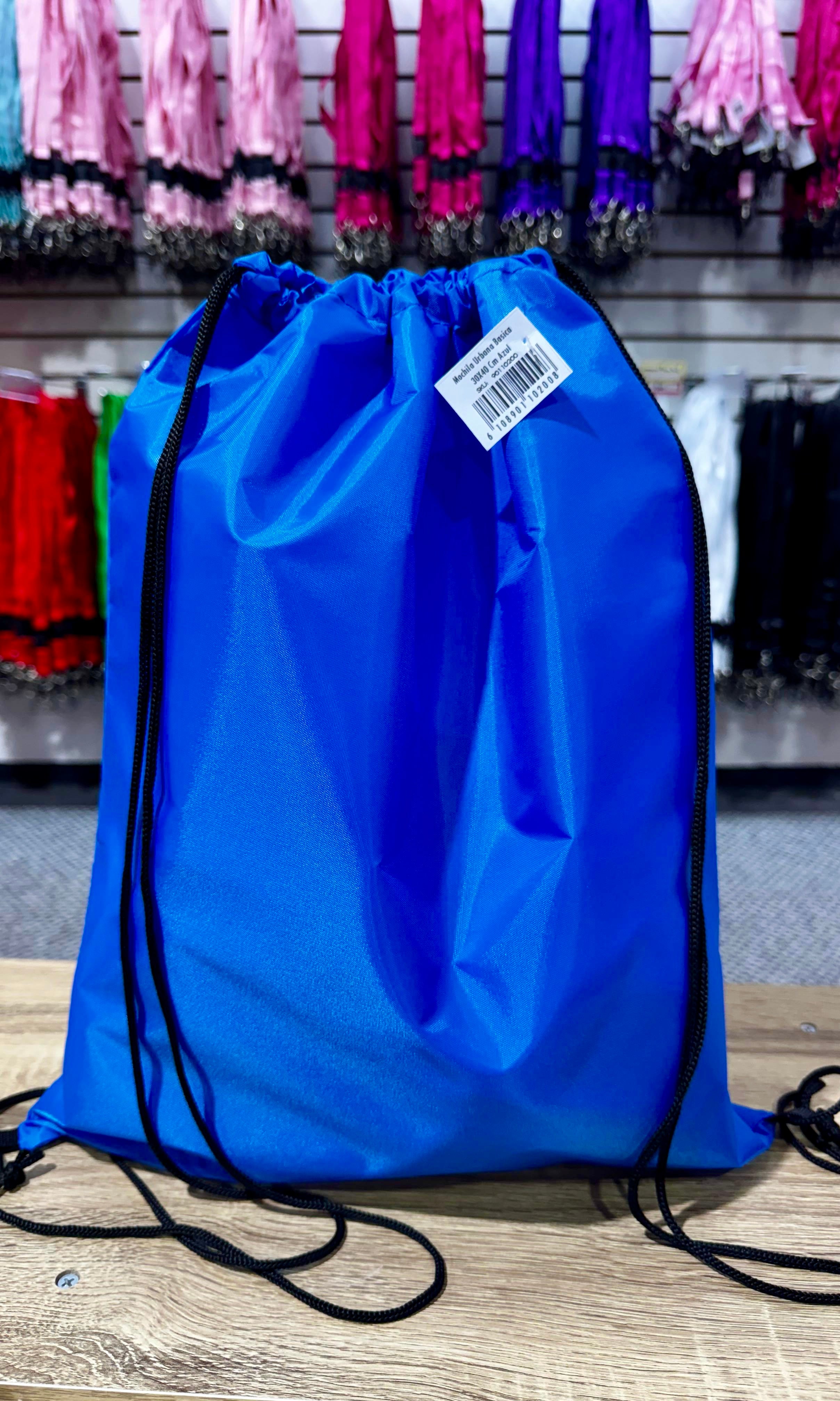Mochila Urbana Azul 30x40 cm