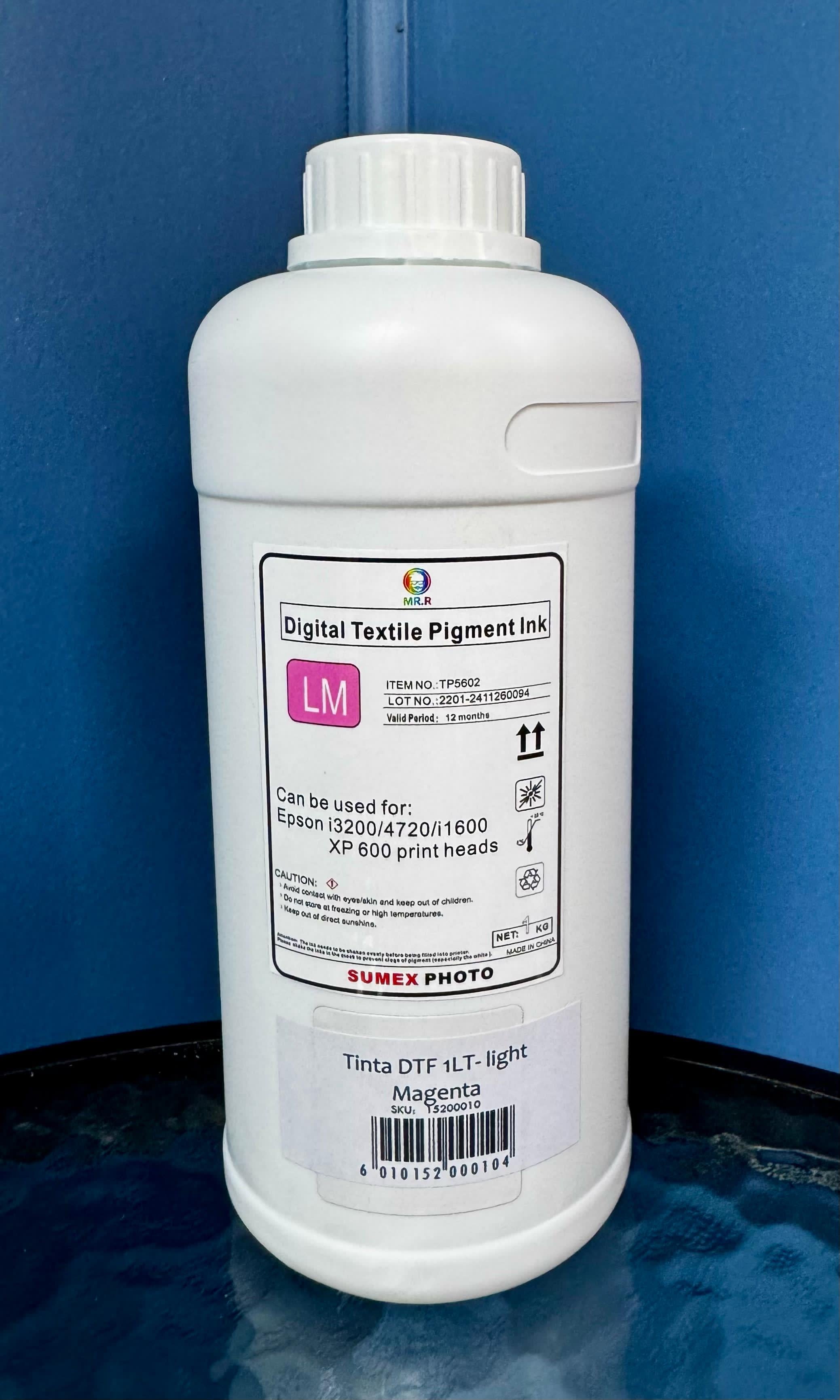 Tinta DTF Light Magenta 1 Litro