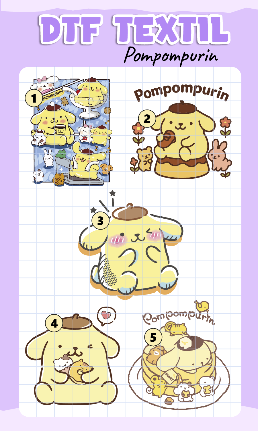 Parche DTF Pompompuri