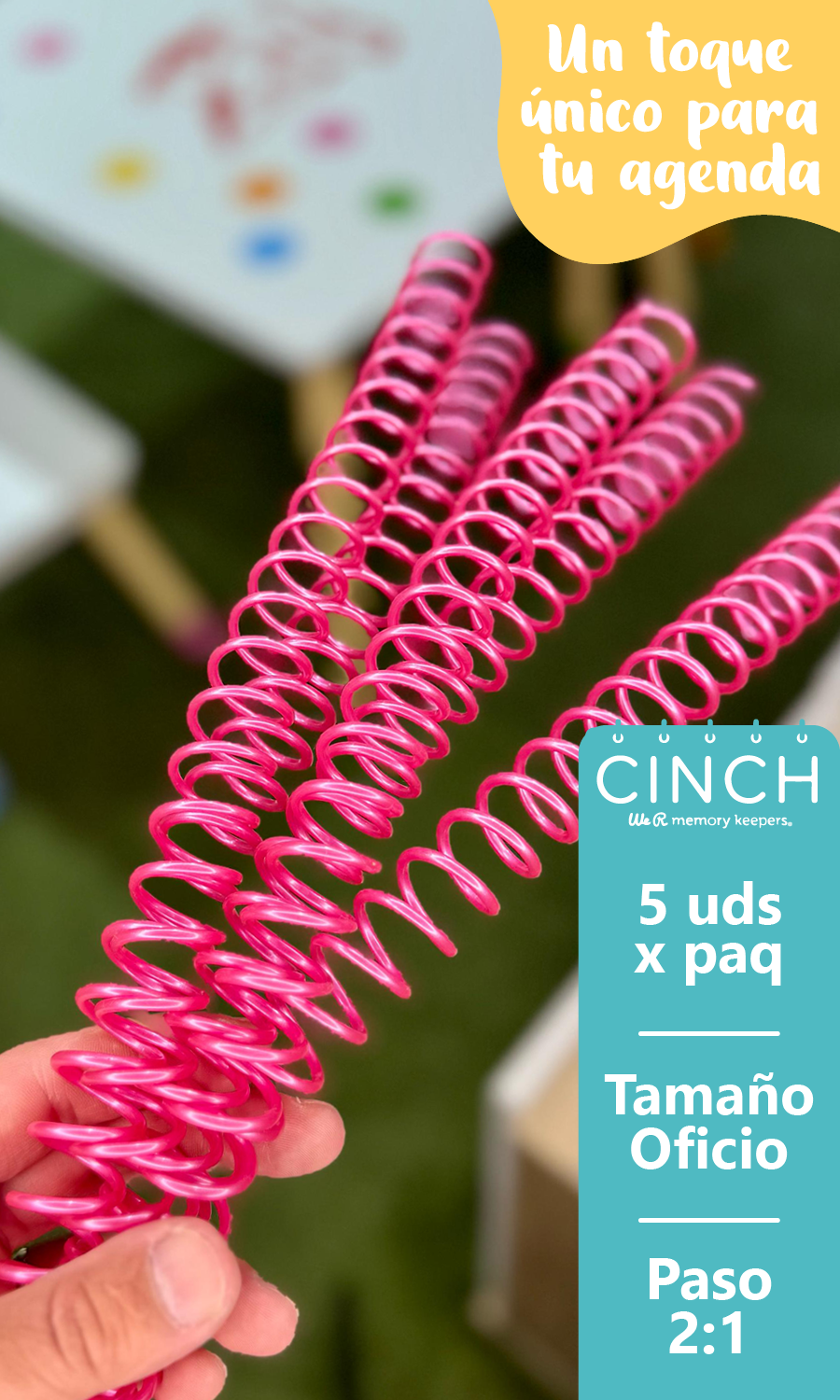 Espiral Plástico Barbie