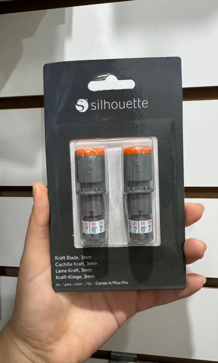 Cuchilla Cameo 4 Manual 1mm (SILH-BLADE-KRAFT-2)
