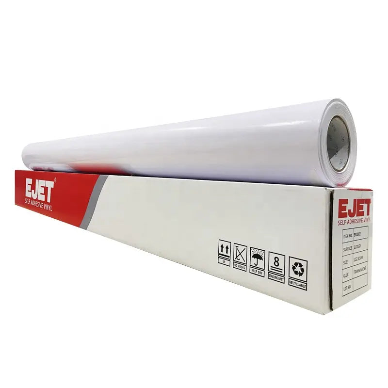 Vinilo Impresión adhesivo EJET Rollo 107cmx50 mts