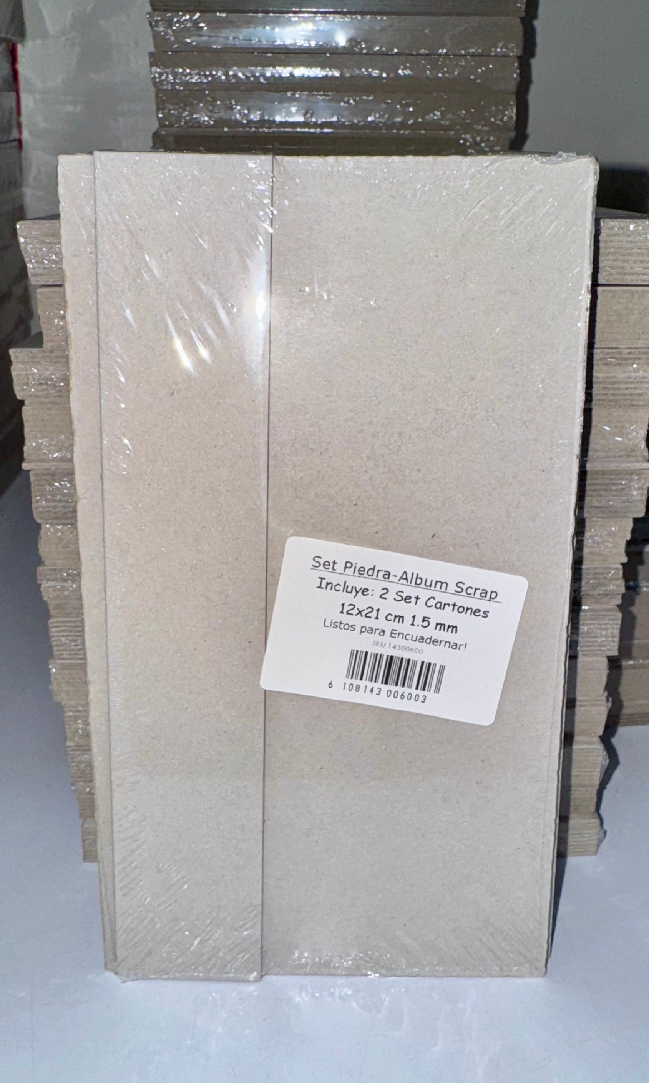 Set Piedra Album Scrap 12x21 cm 2 uds