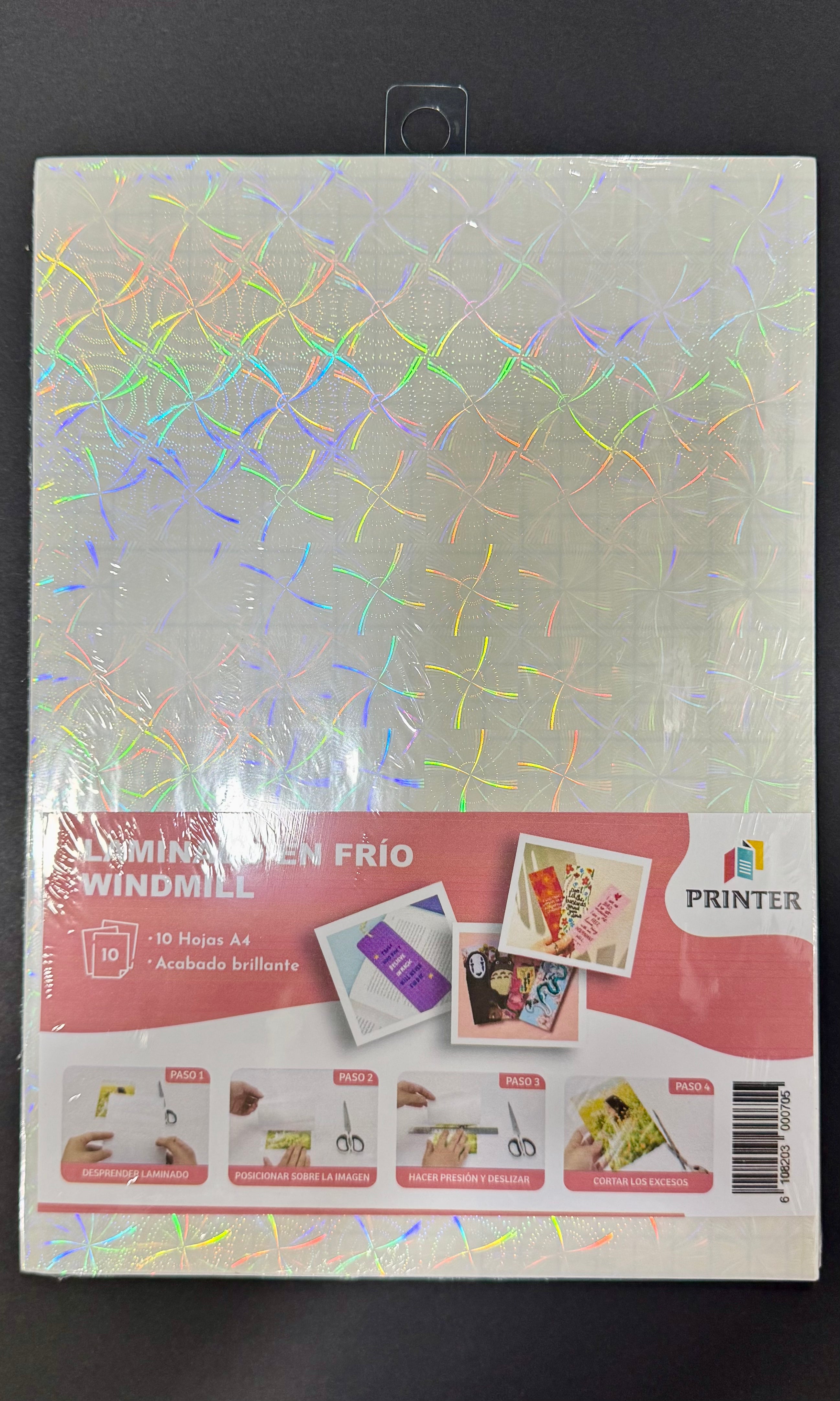 Laminado en Frío Holográfico Windmill A4 10 hjs