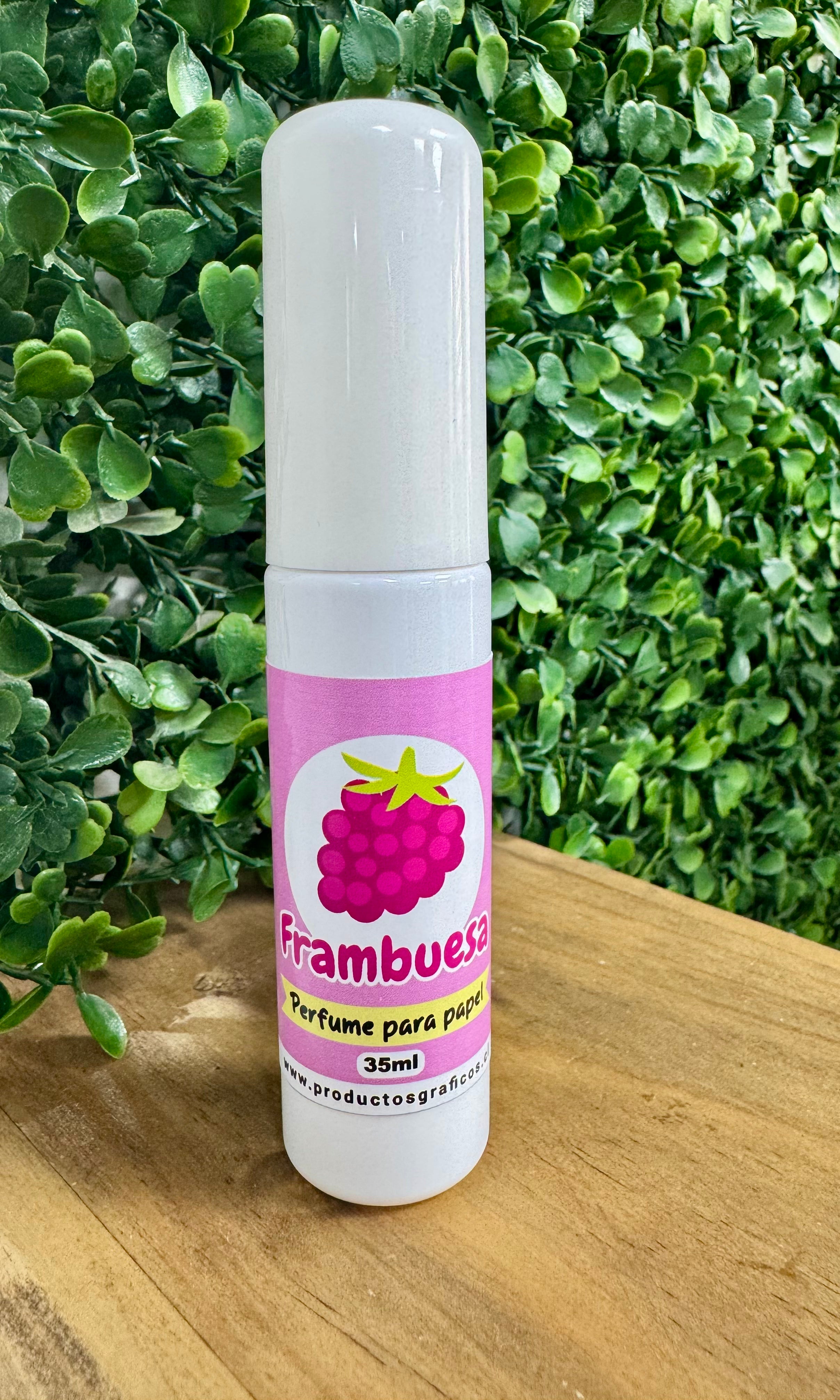 Perfume para Papel 35 ml Frambuesa