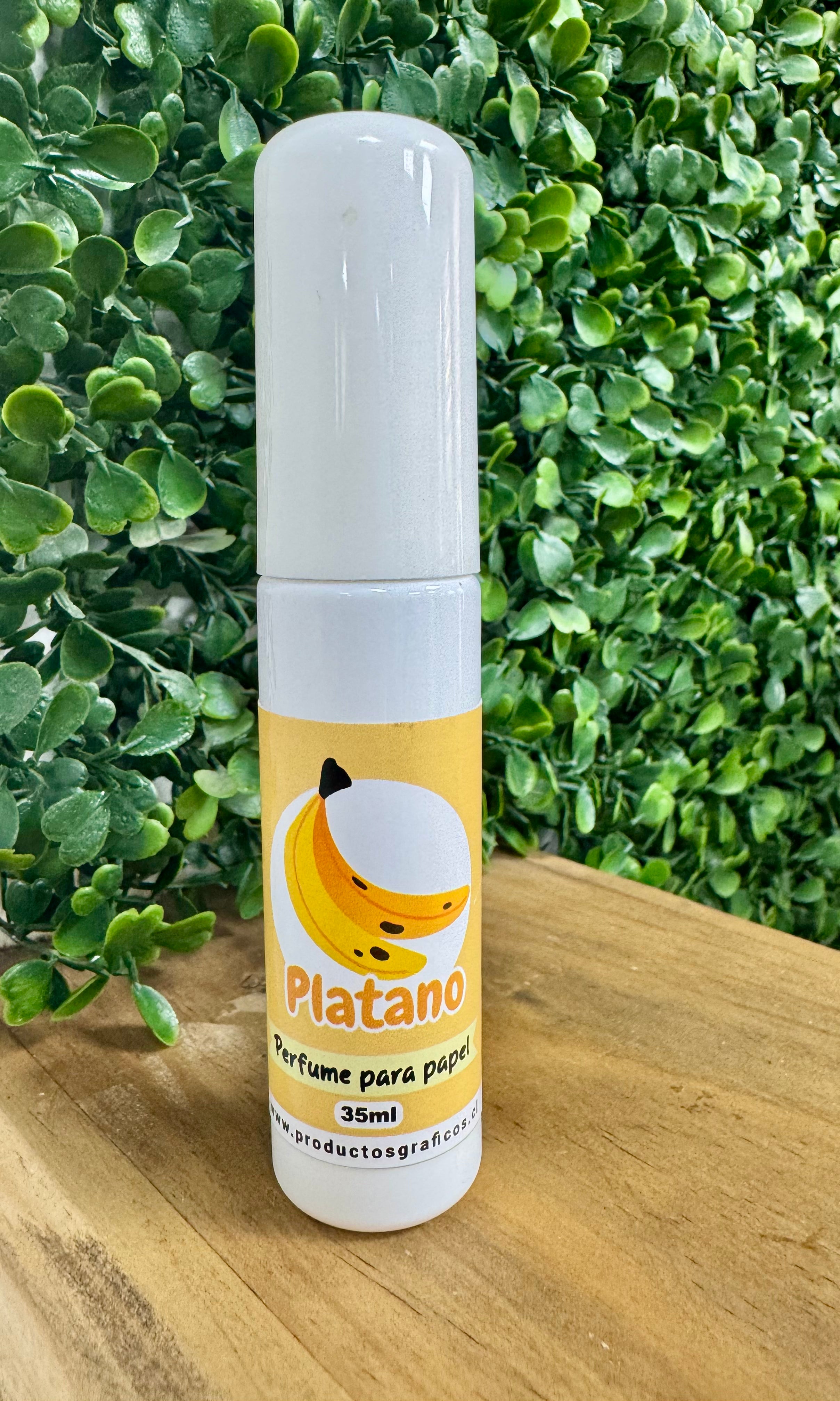 Perfume para Papel 35 ml Platano