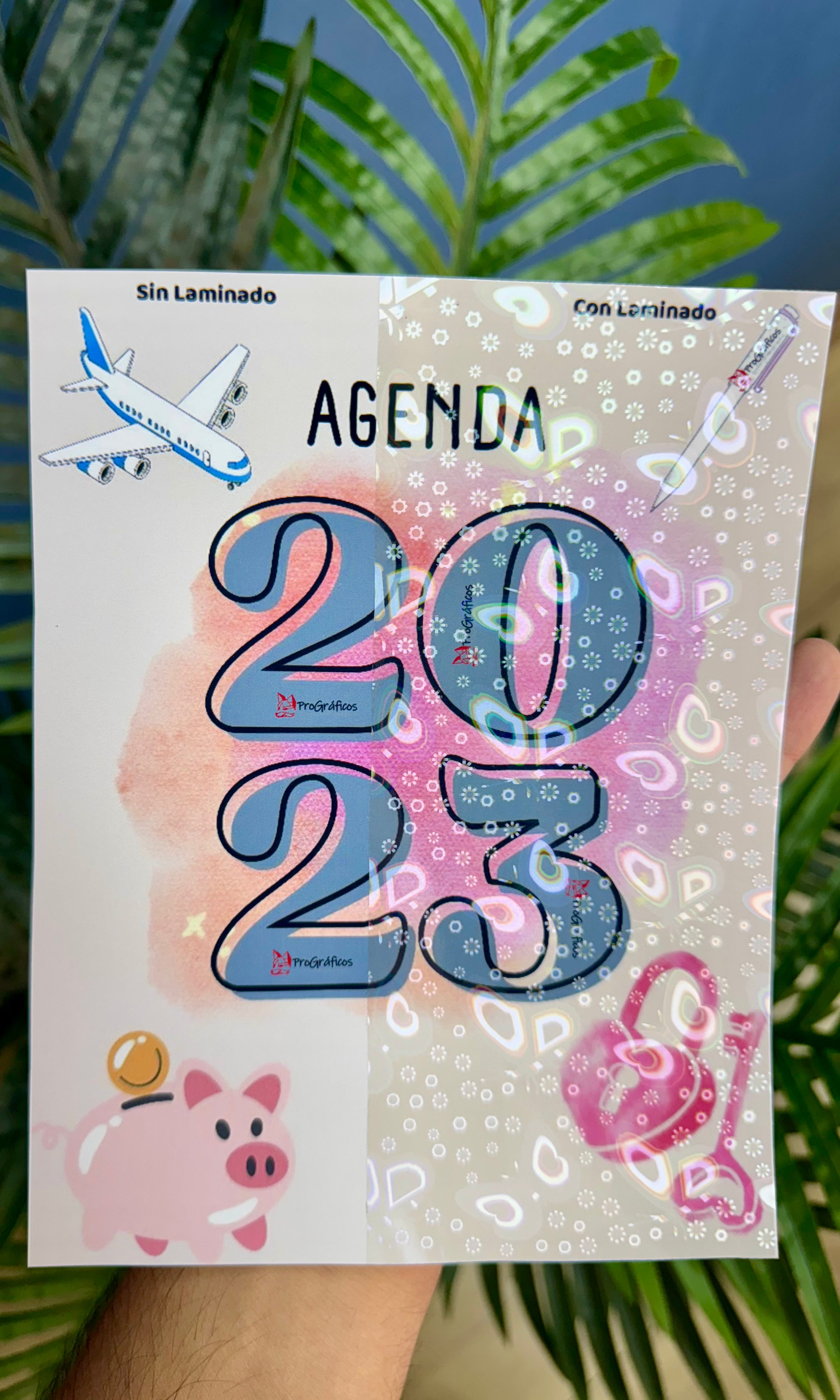 Laminado en Frío Holográfico Mariposas A4 10 hjs