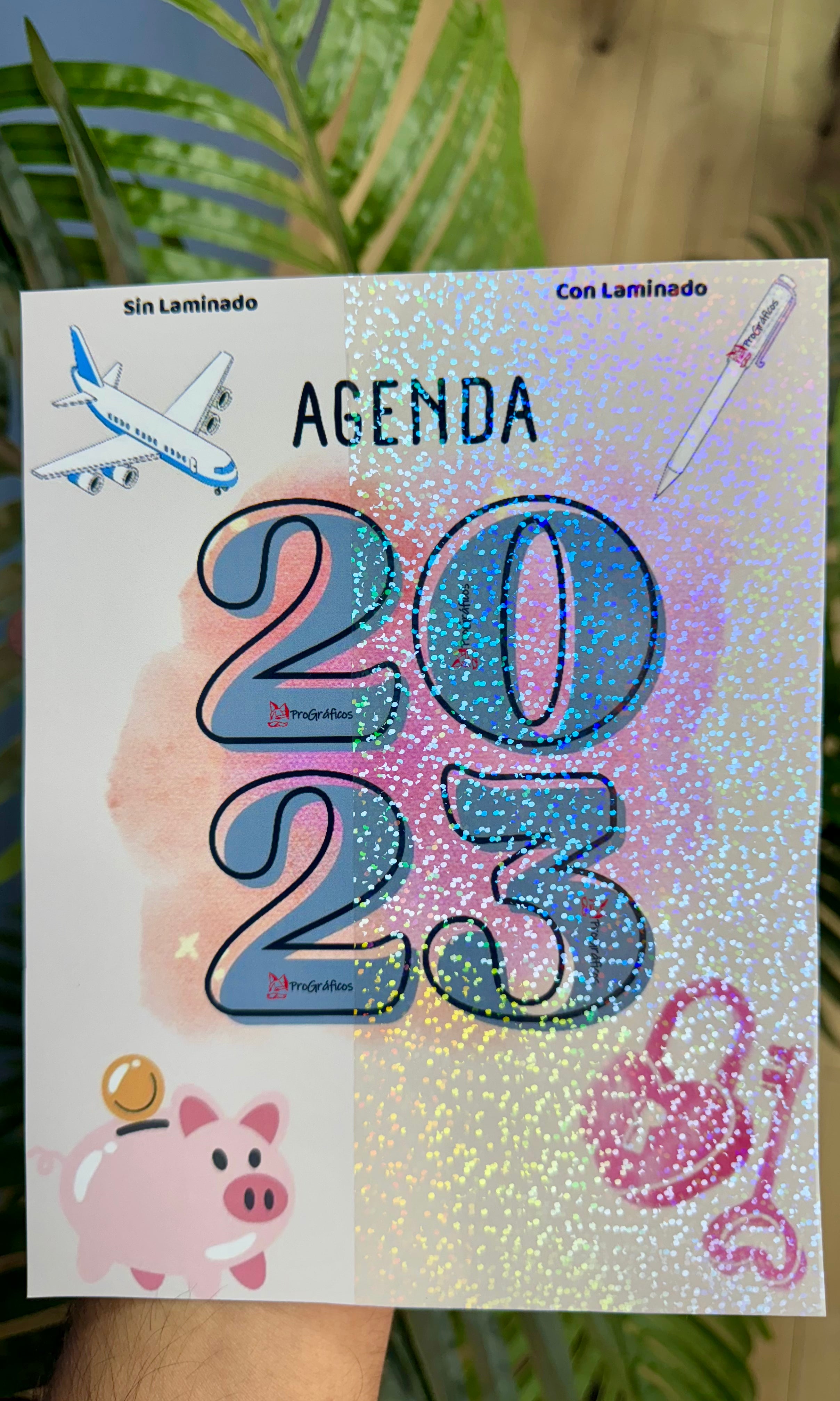 Laminado en Frío Holográfico Dots A4 10 hjs