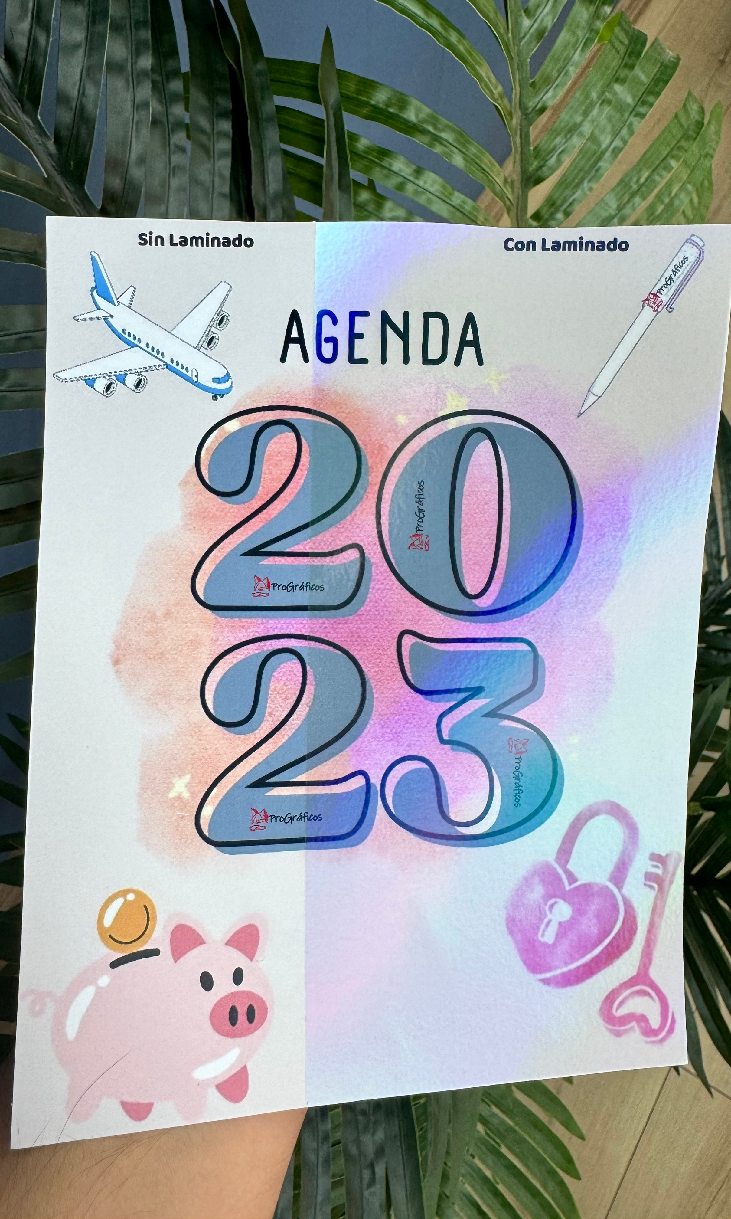 Laminado en Frío Holográfico Tornasol A4 10 hjs