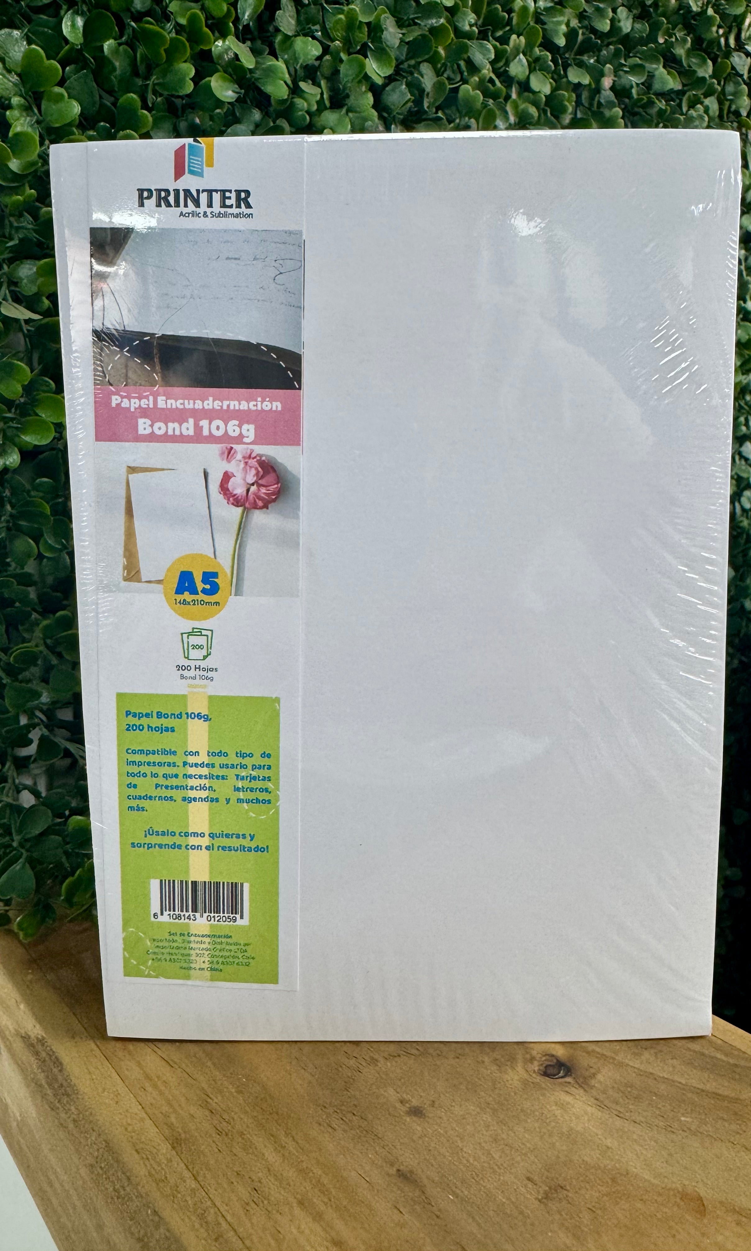 Pack 200 hjs Papel A5