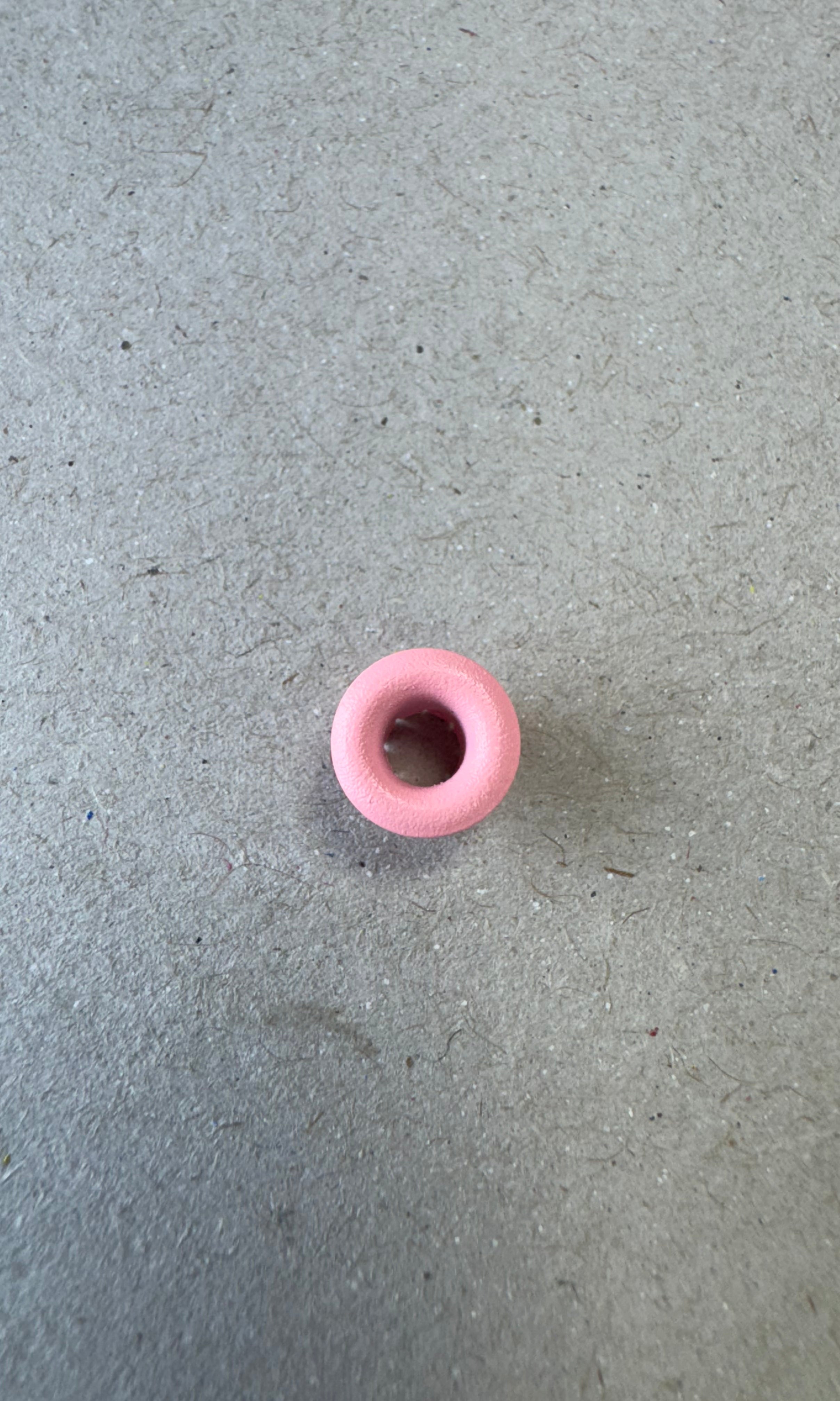 Ojetillo Metálico Rosado 4MM 14 grs