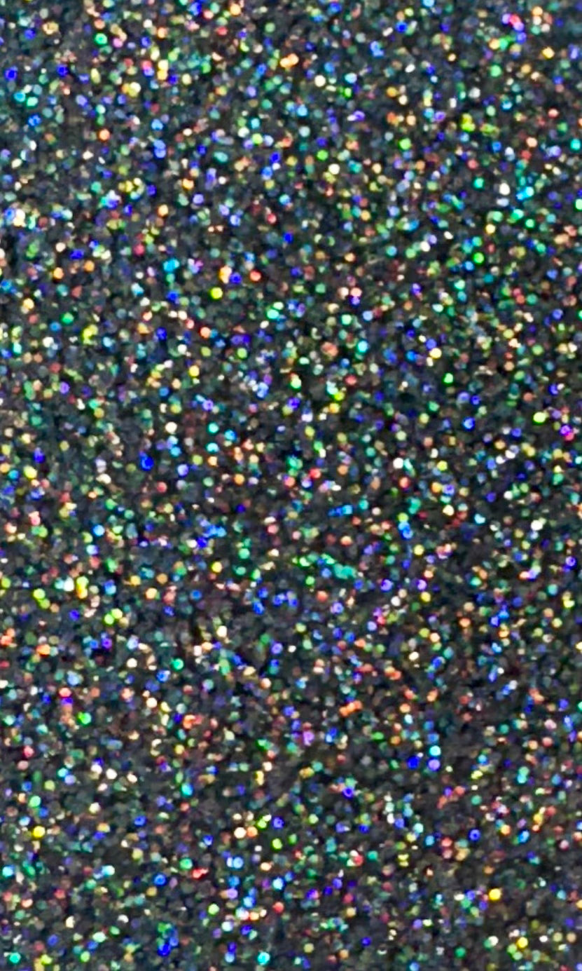 Acrílico 3 mm glitter plateado 40x60 cm