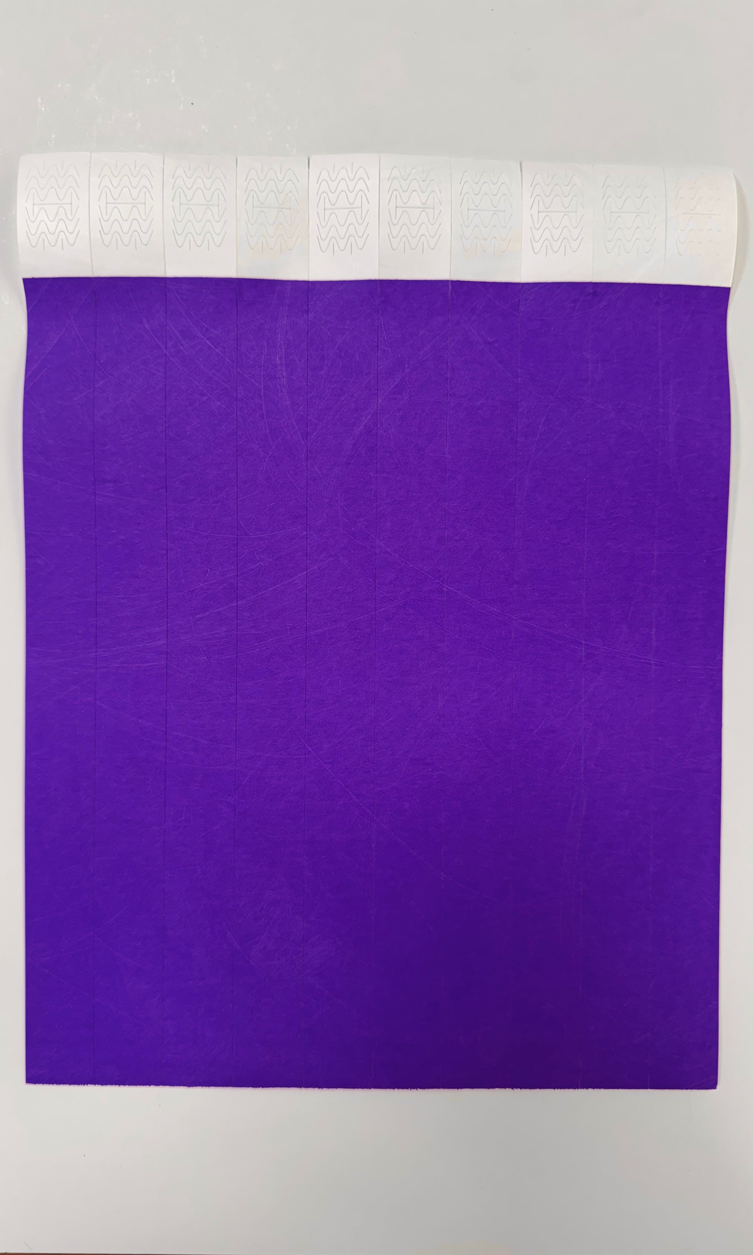 Pulsera Tyvek 100 uds Lavanda