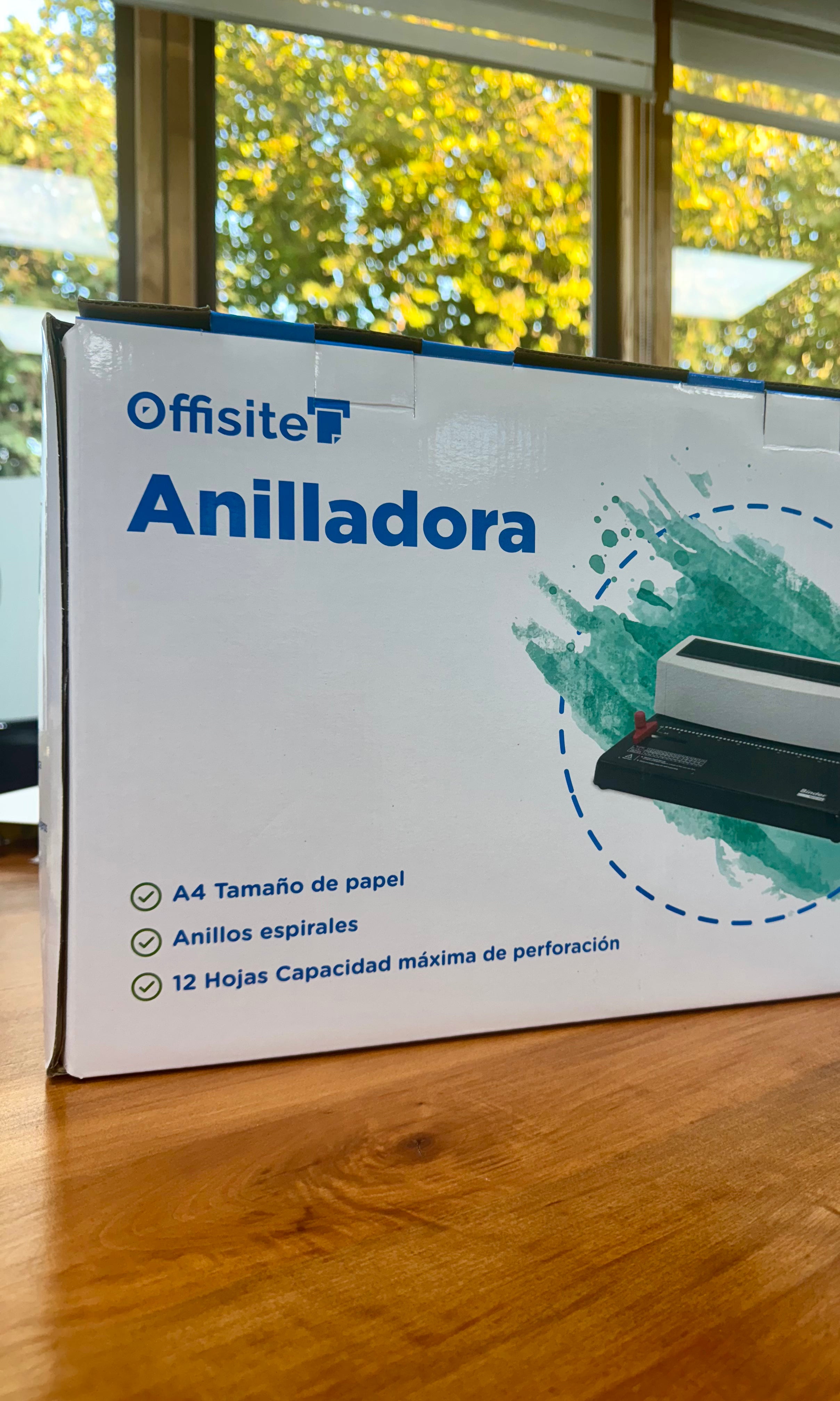Anilladora de Espirales Offisite A4