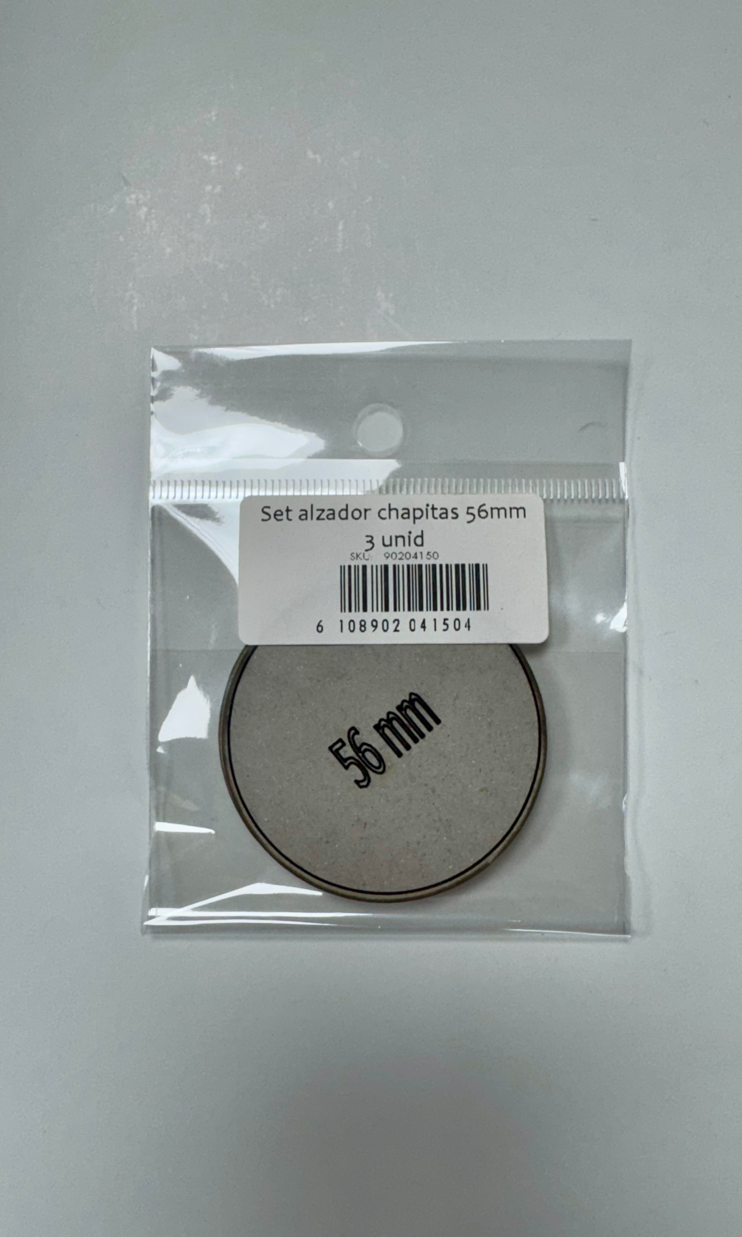 Alzador para Chapitas 56 mm 3 uds