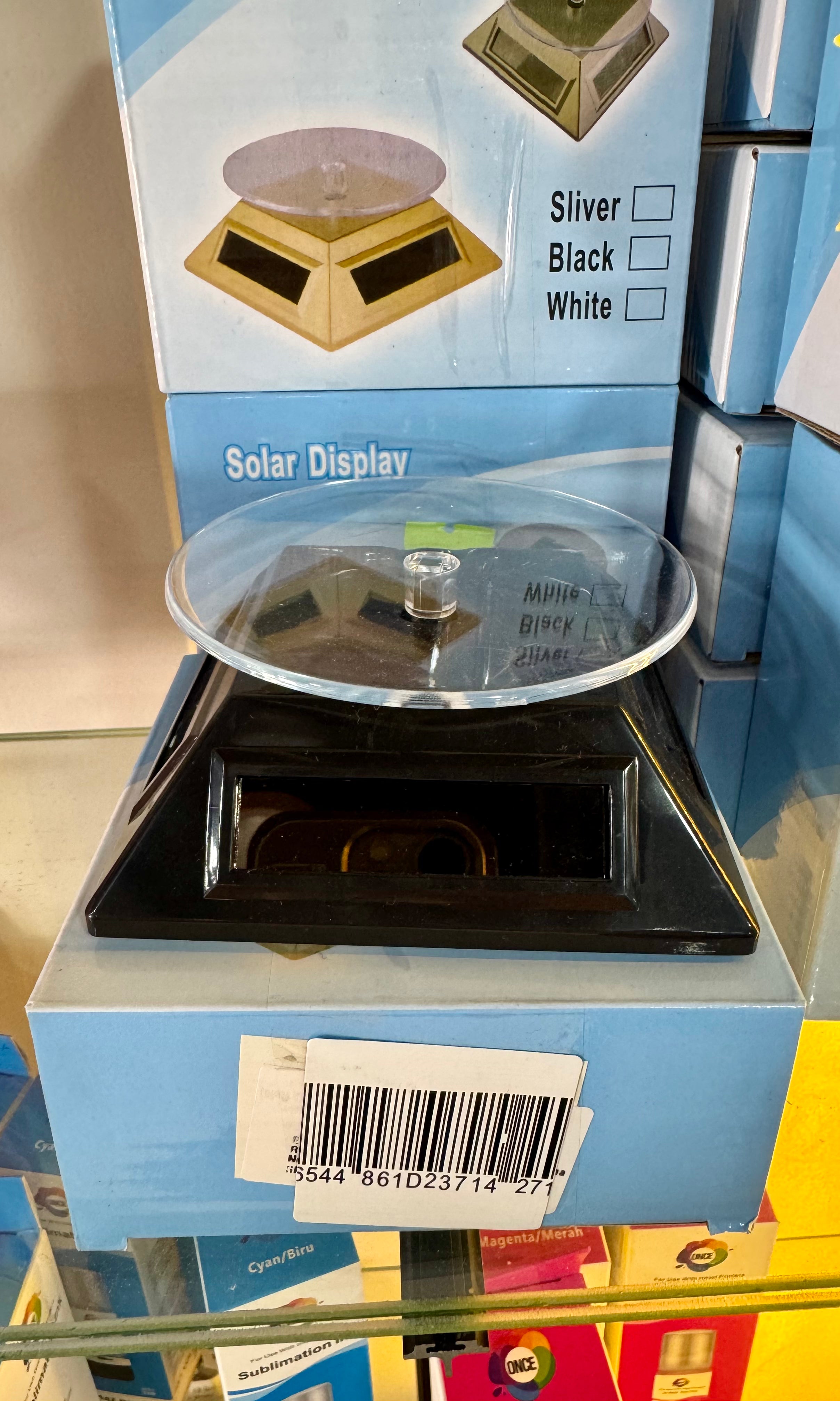 Exhibidor Solar Giratorio