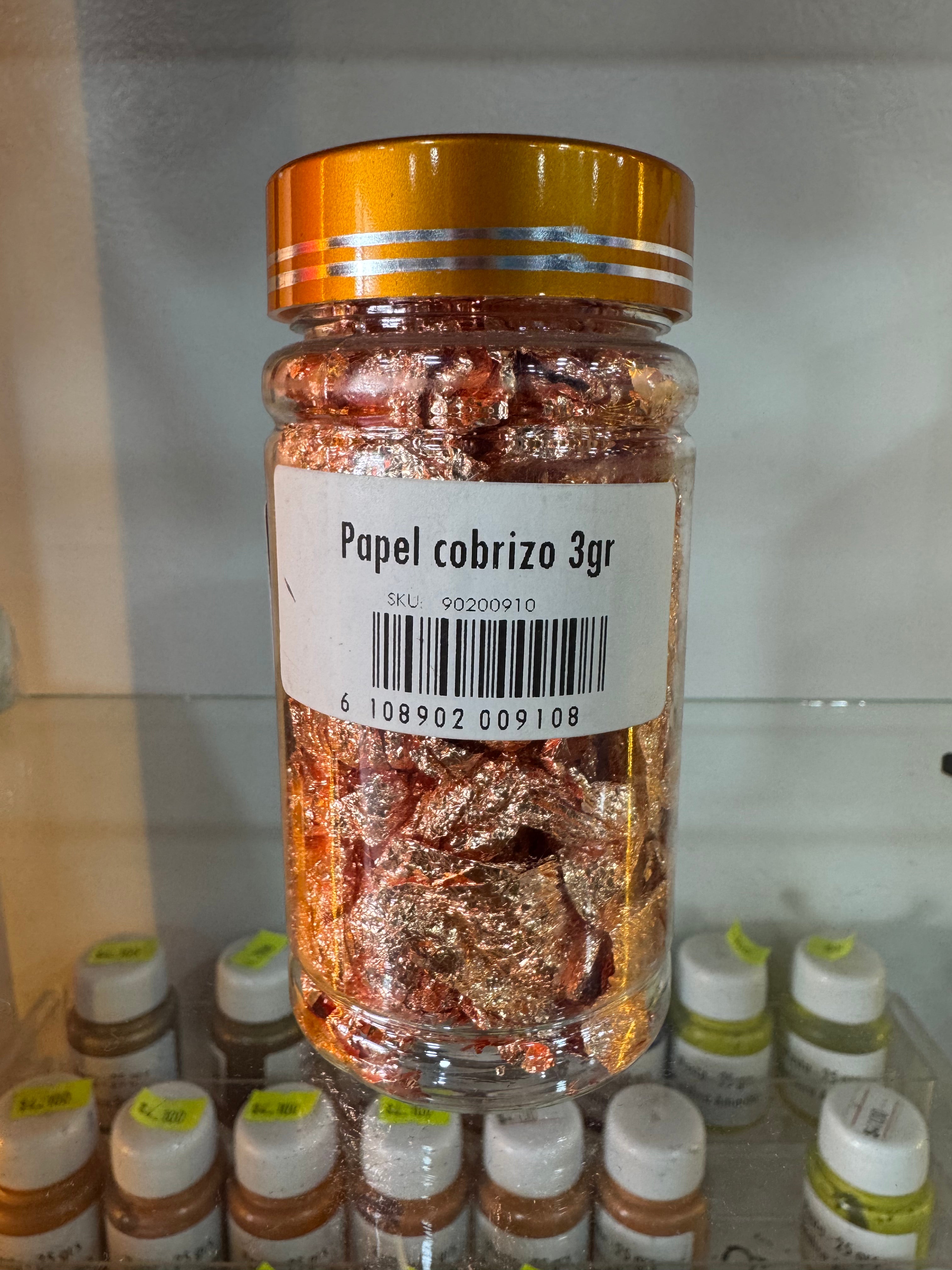 Pan de Oro Cobrizo 3 gr