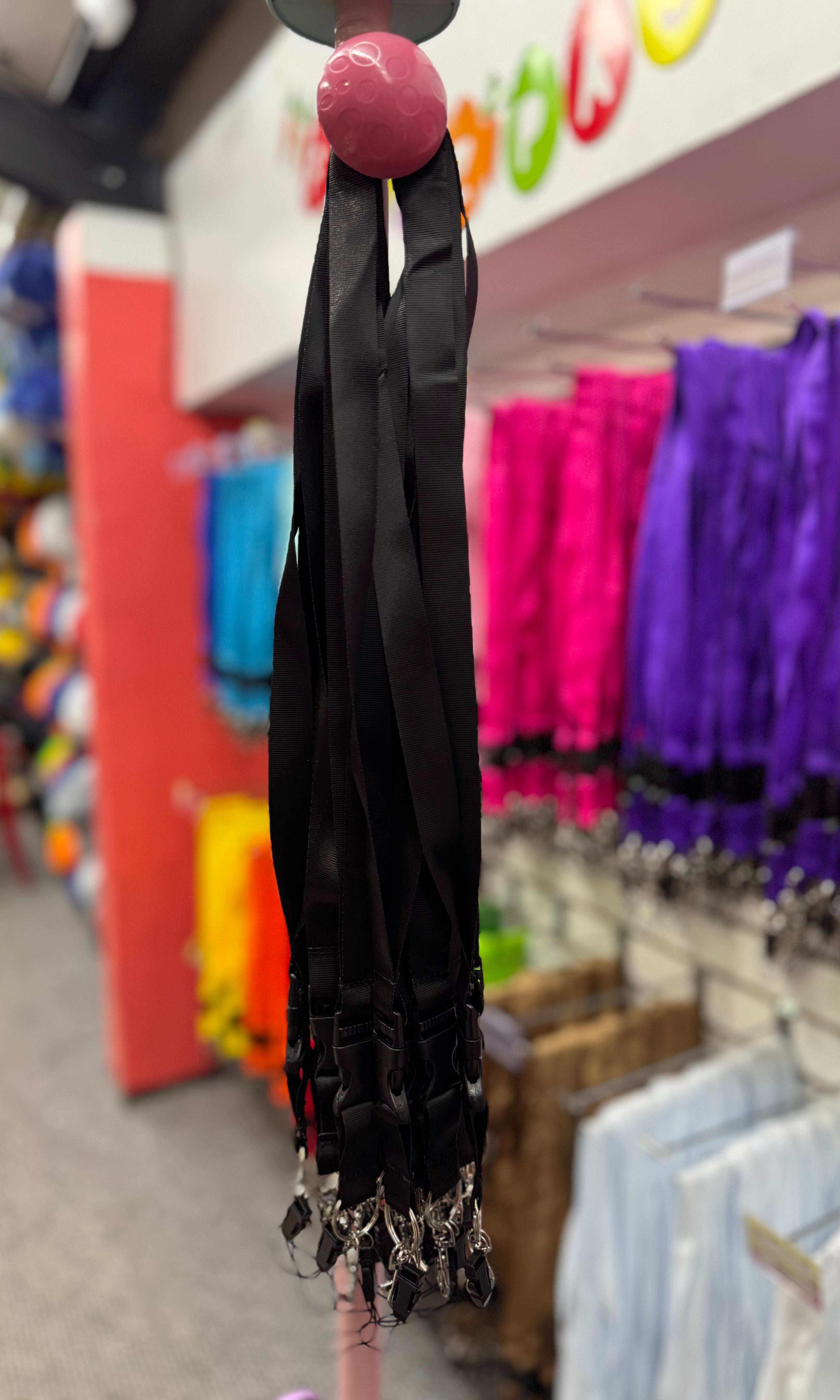 Lanyard Premium Liso Negro