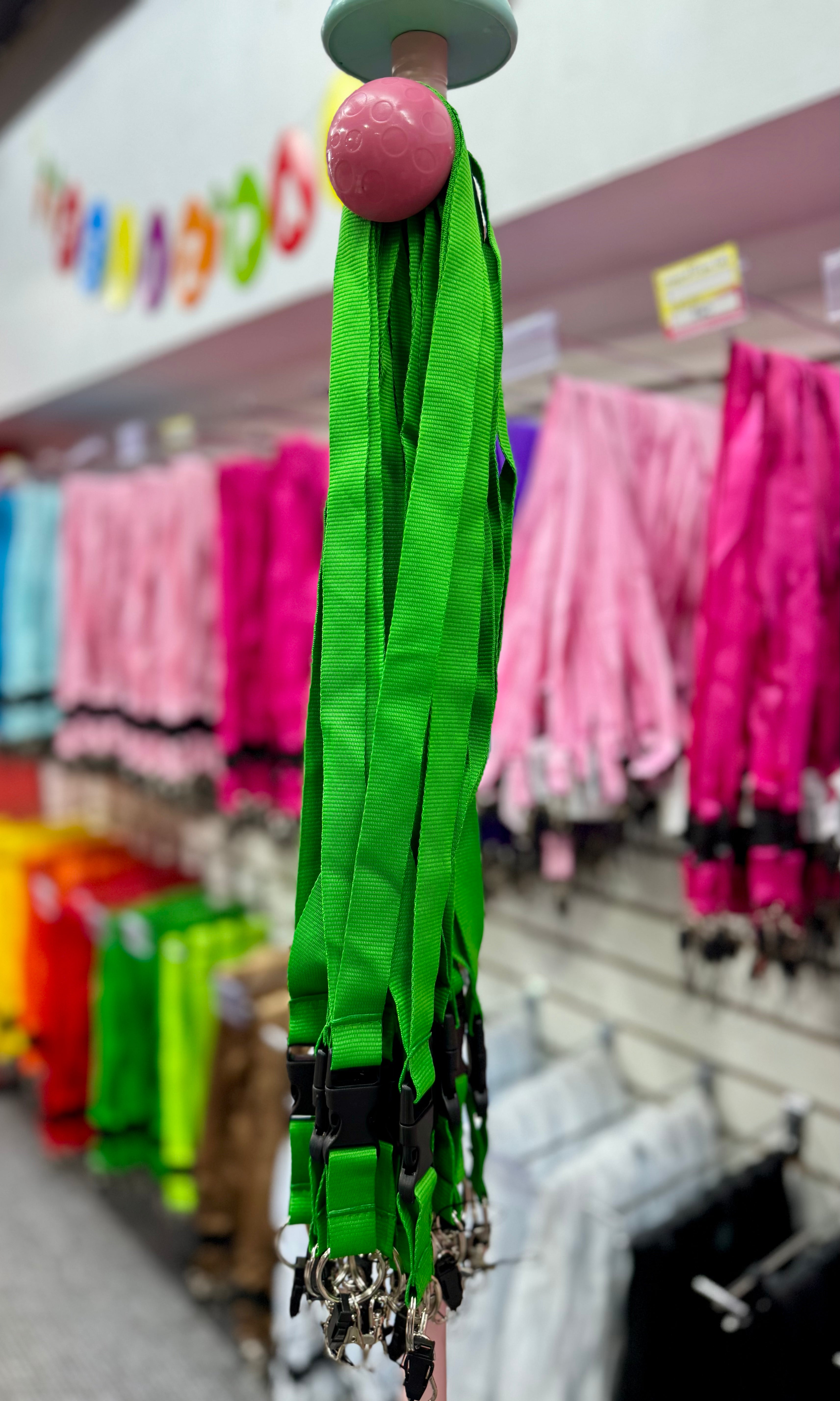 Lanyard Premium Texturado Verde
