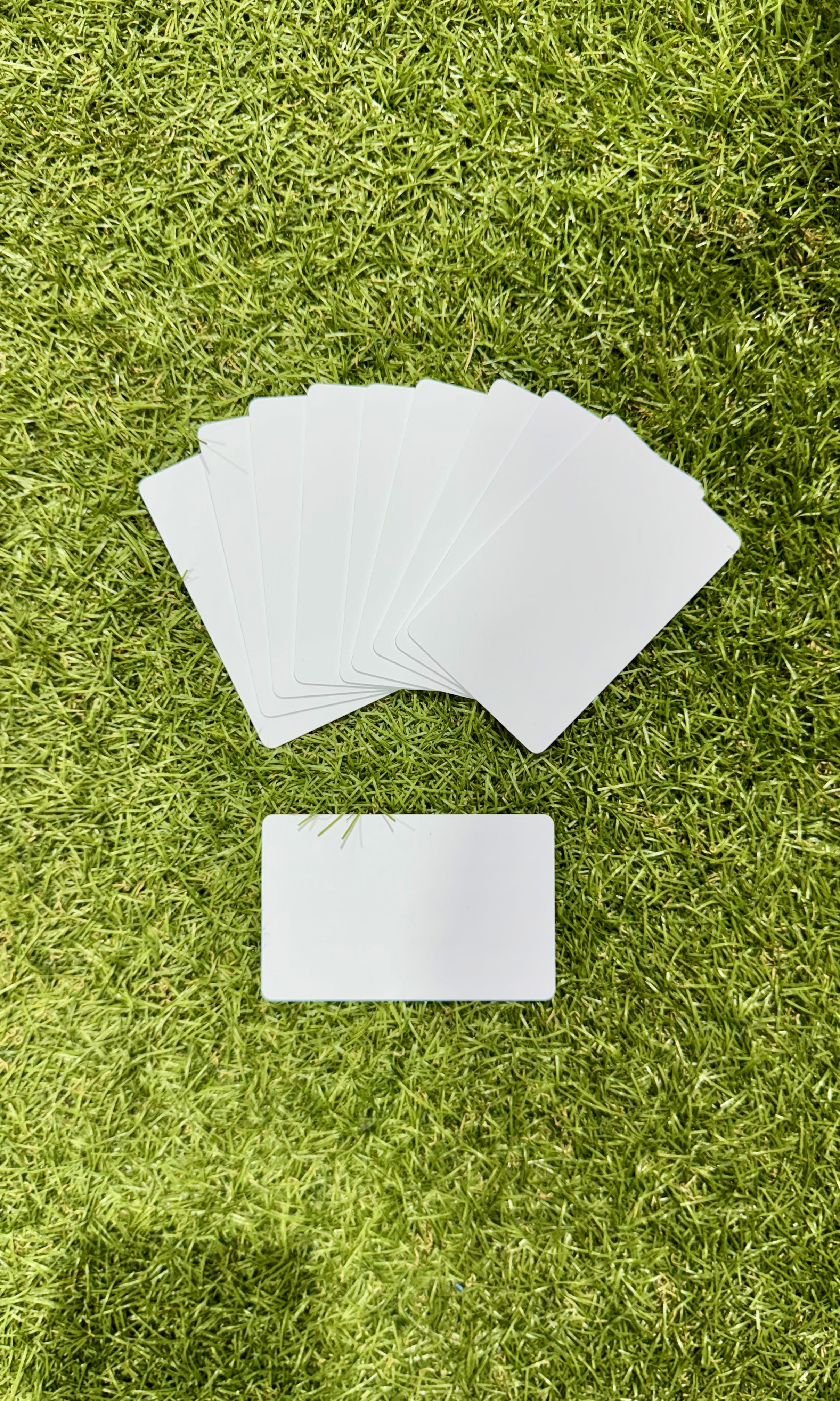 Tarjeta PVC Blanca Sublimable 10 uds