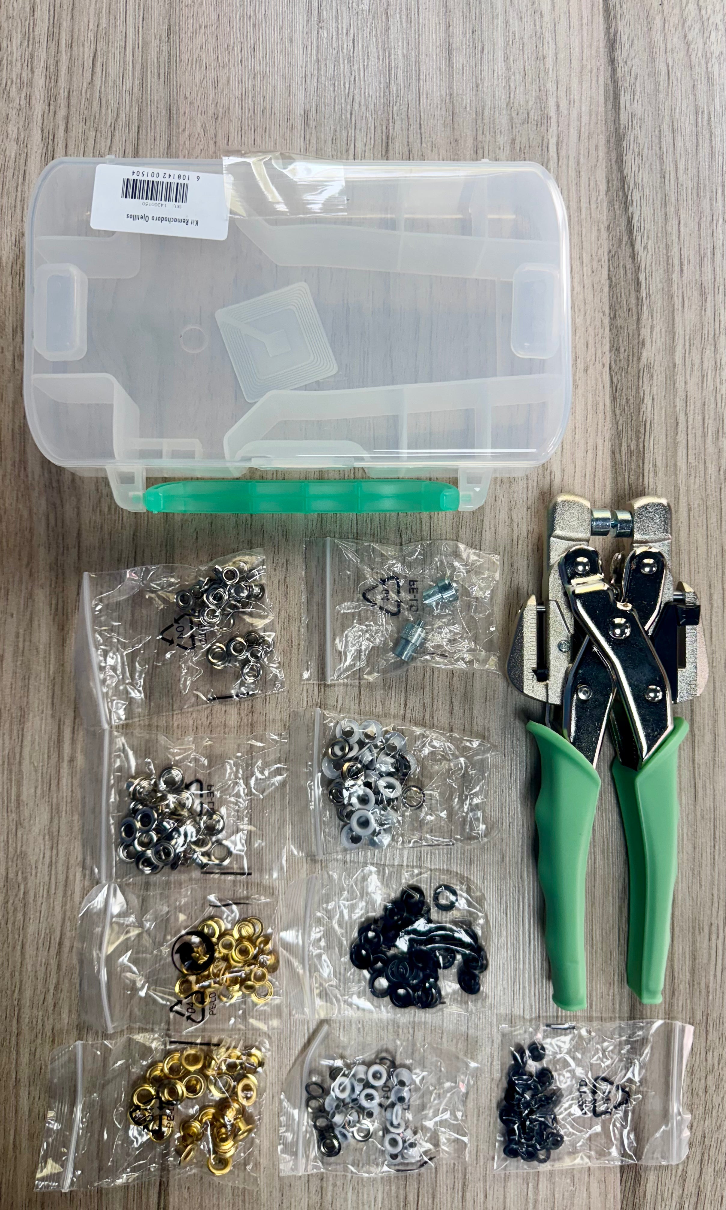 Kit Perforadora y Ojetilladora