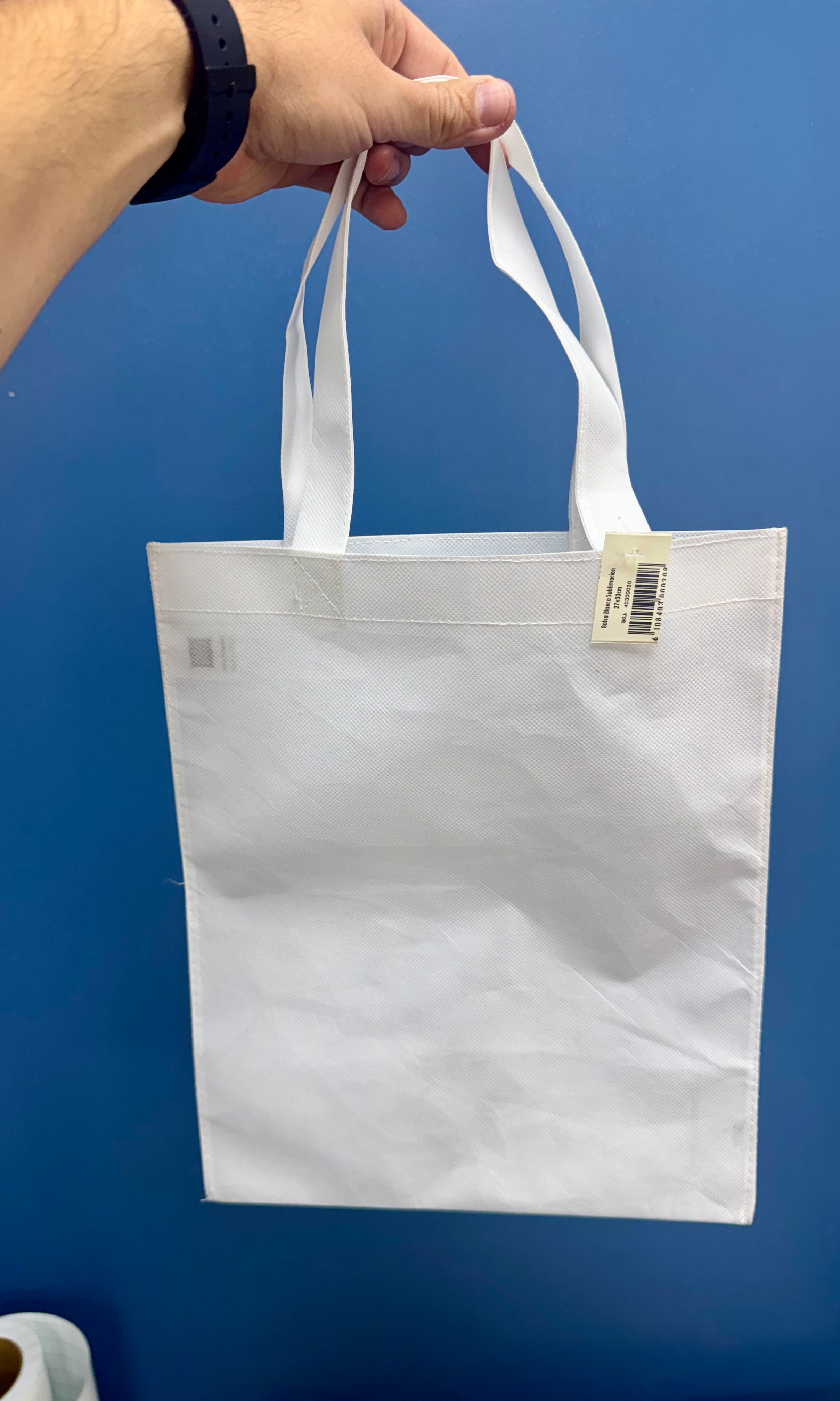 Bolsa Poliester Sublimable 27x33 cm