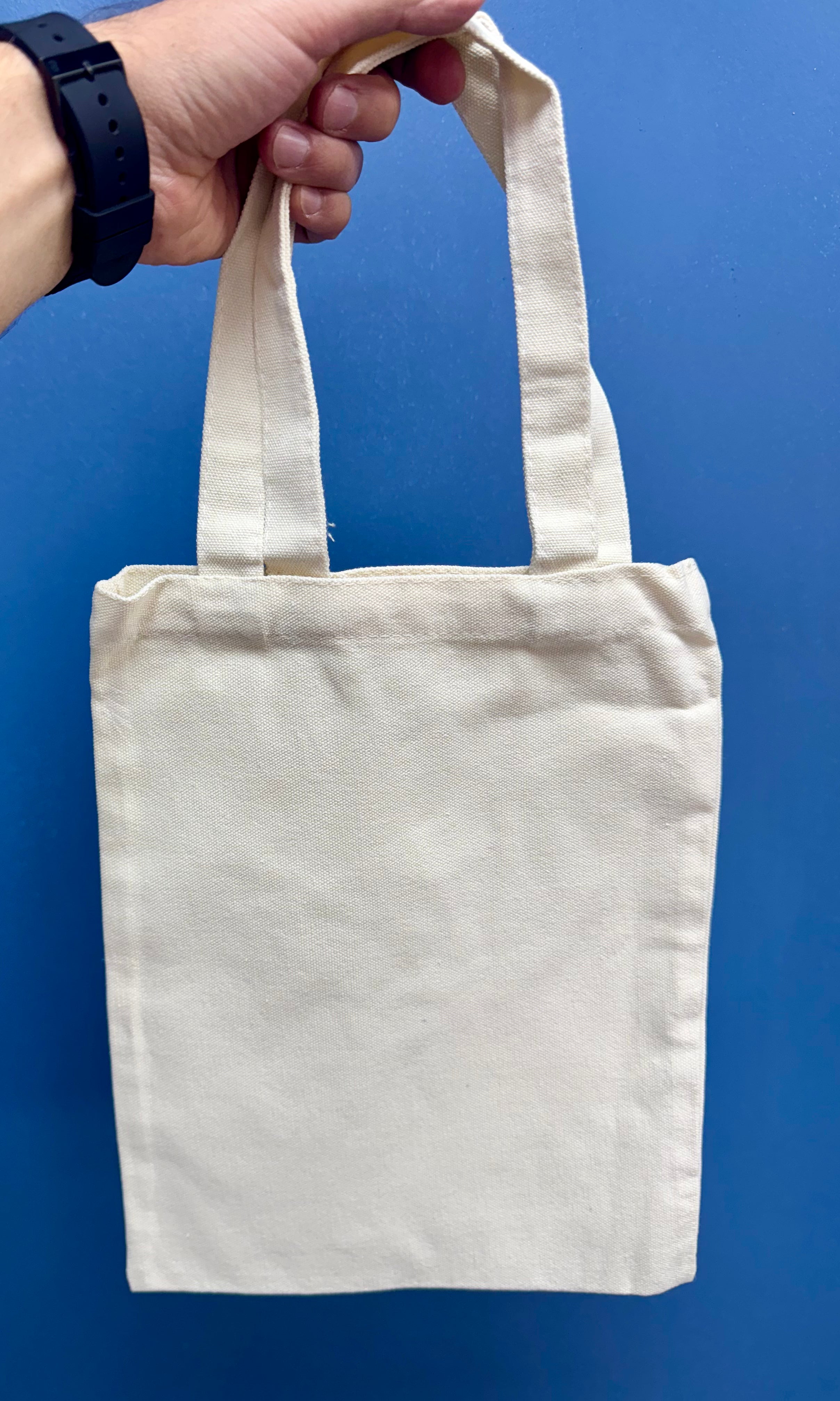 Bolsa Canvas Sublimable Beige 25x30 cm