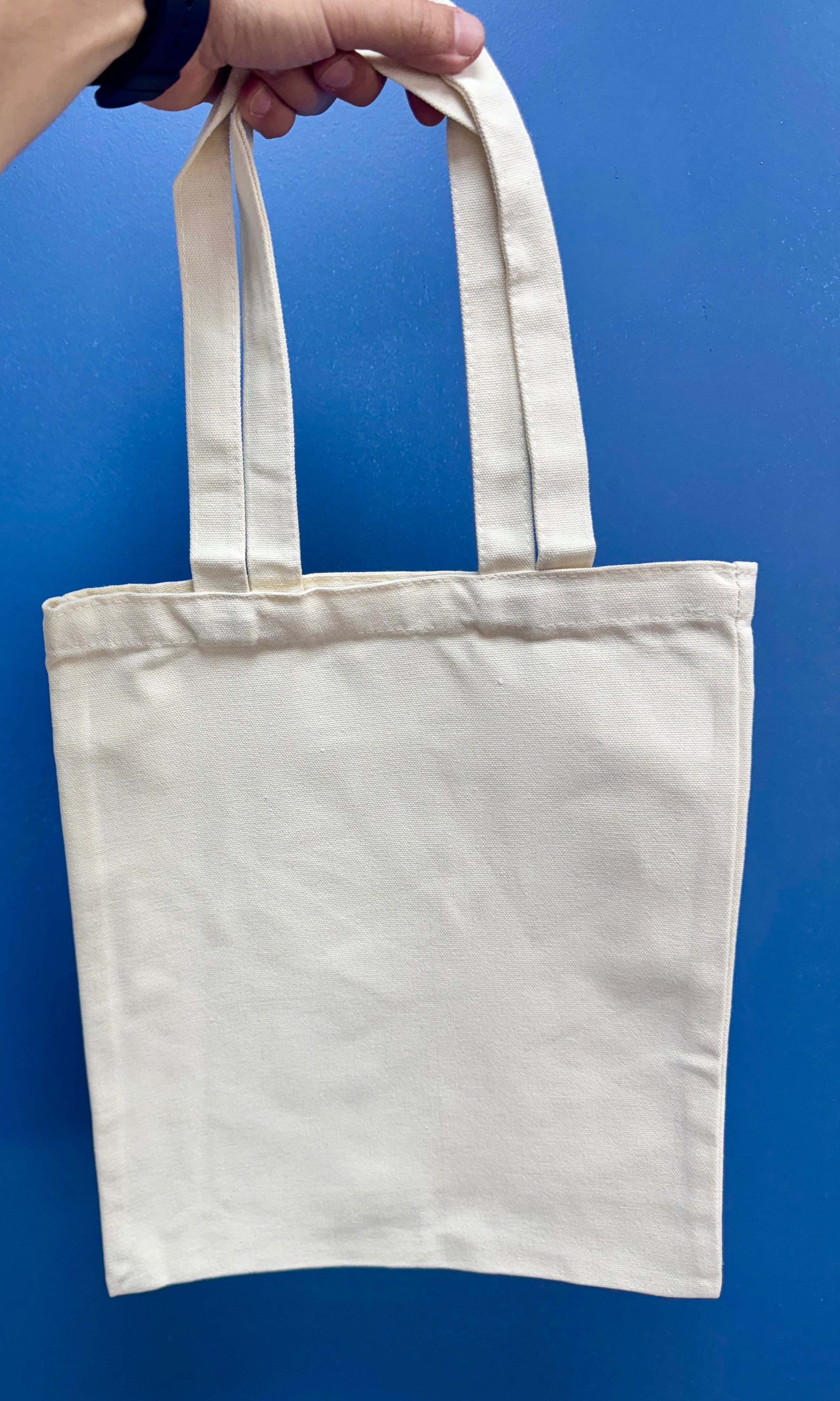 Bolsa Canvas Sublimable Beige 30x35 cm