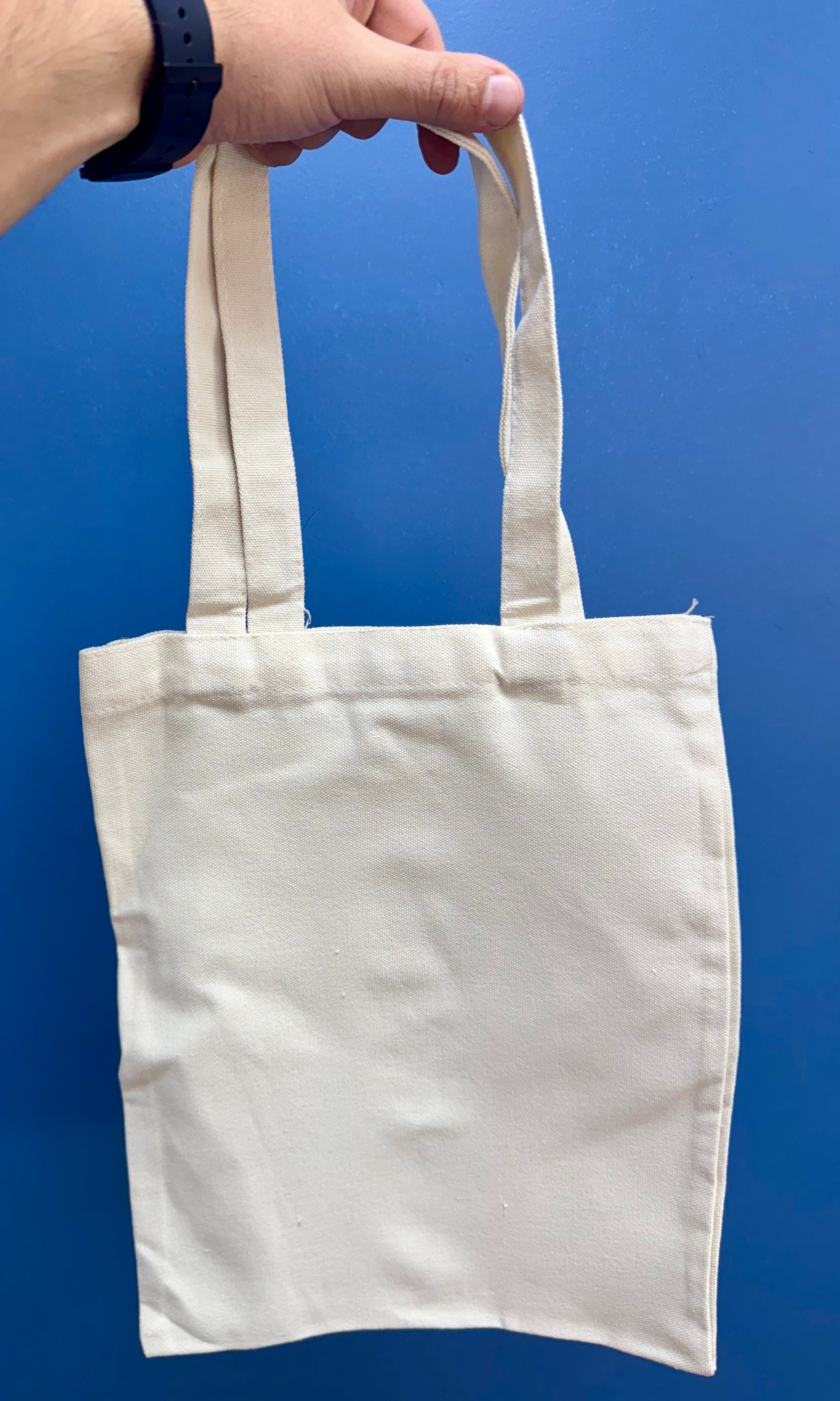 Bolsa Canvas Sublimable Beige 28x33 cm
