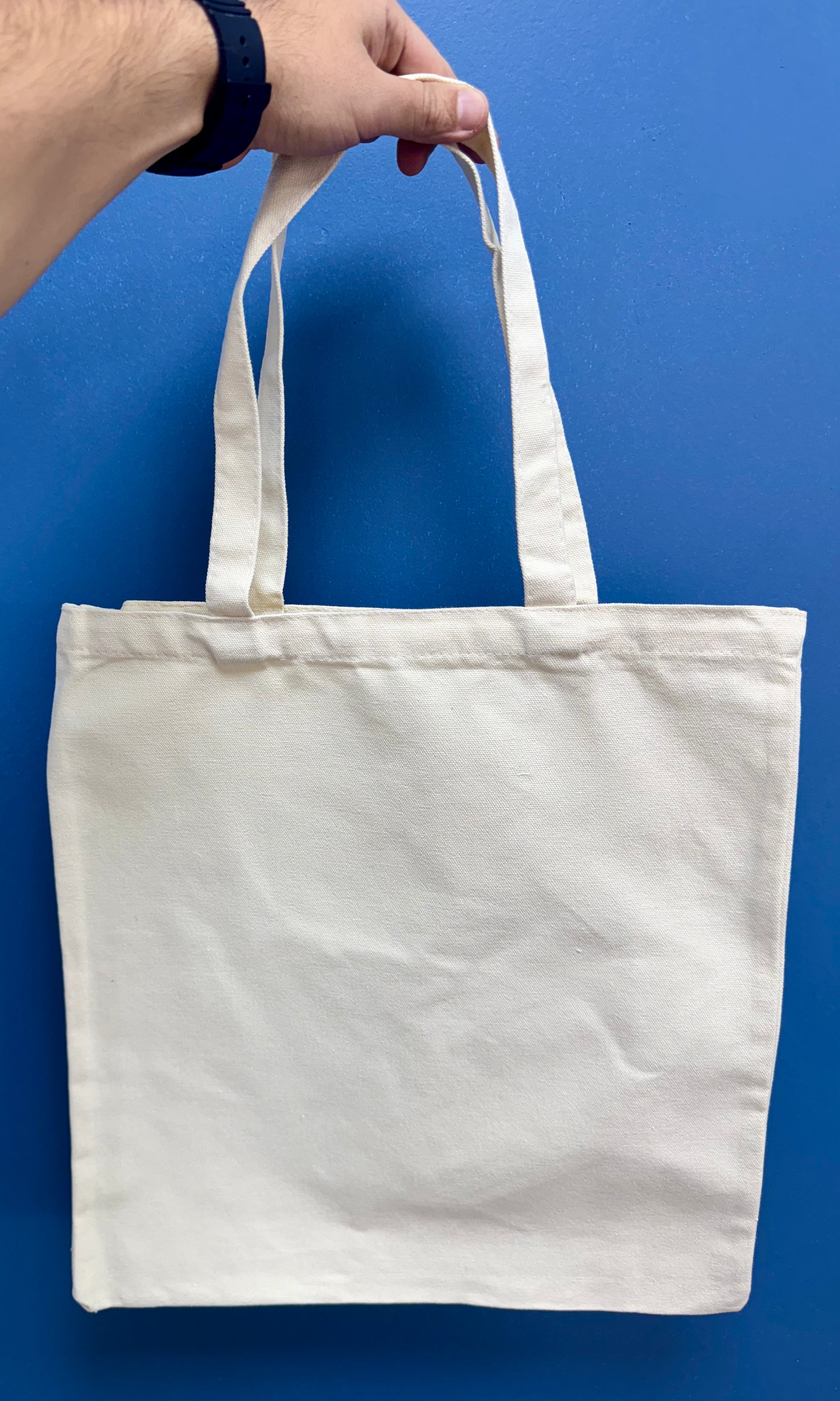 Bolsa Canvas Sublimable Beige 38x41 cm