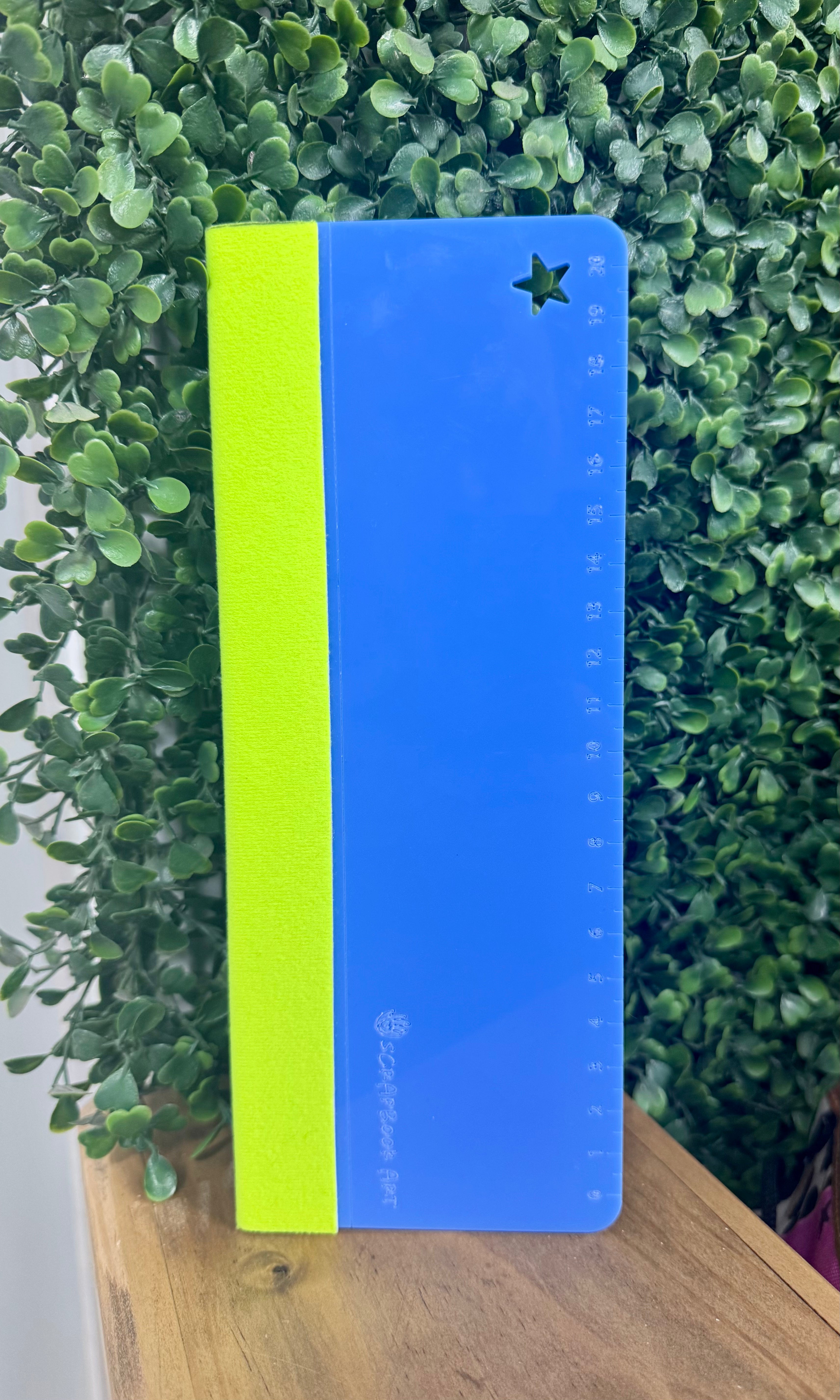 Paleta Acrílica Borde Felpa 22 cm Azzure