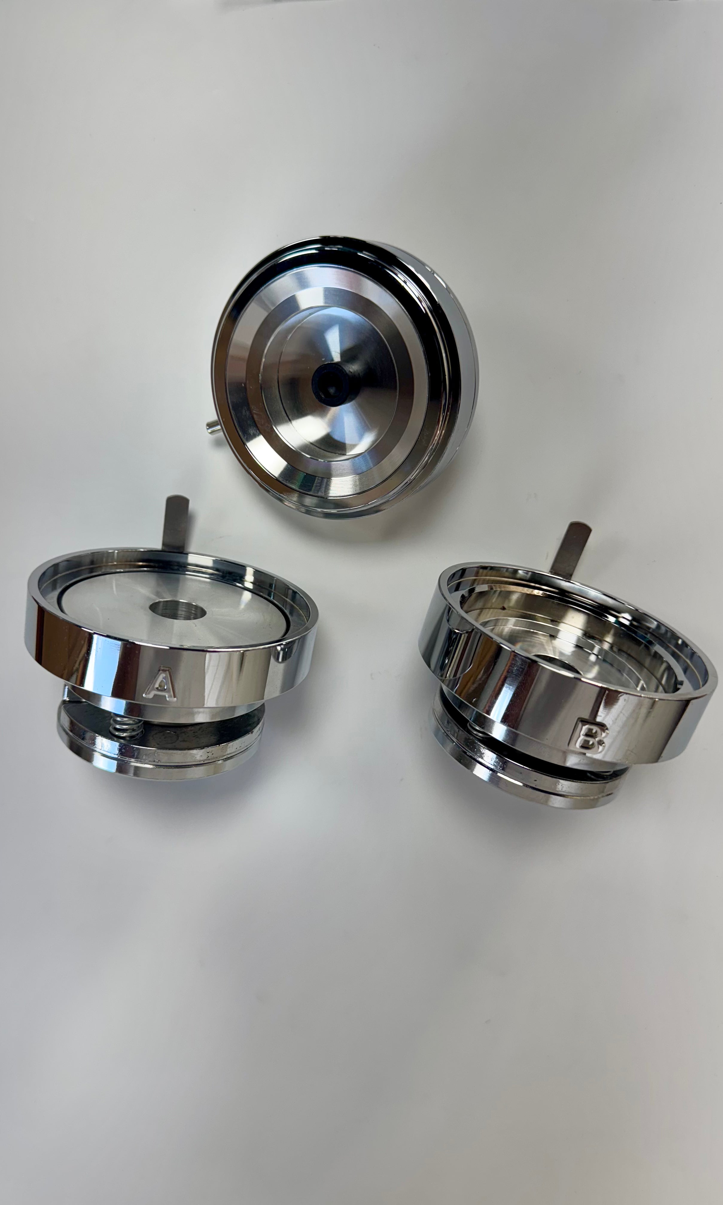 Molde Metálico para Maquina Chapitas 75 mm