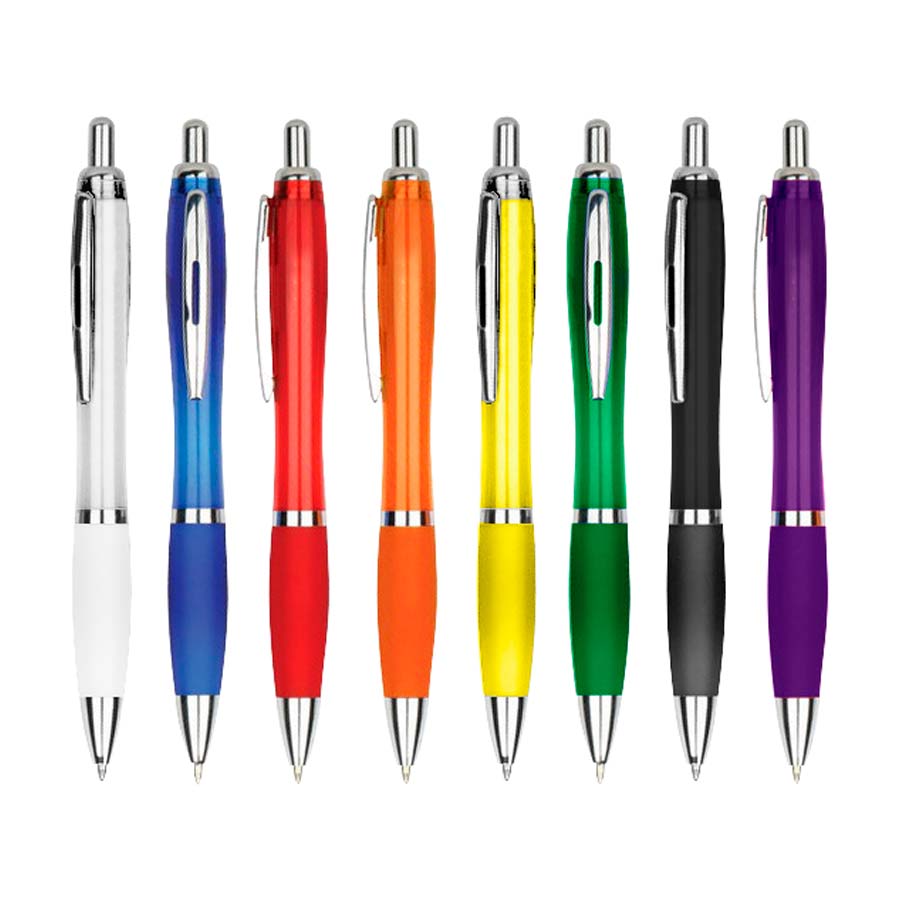 Boligrafo Plástico Colores Caja 50 uds