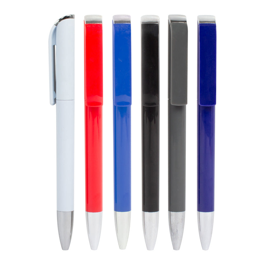 Boligrafo Plástico Colores Caja 50 uds