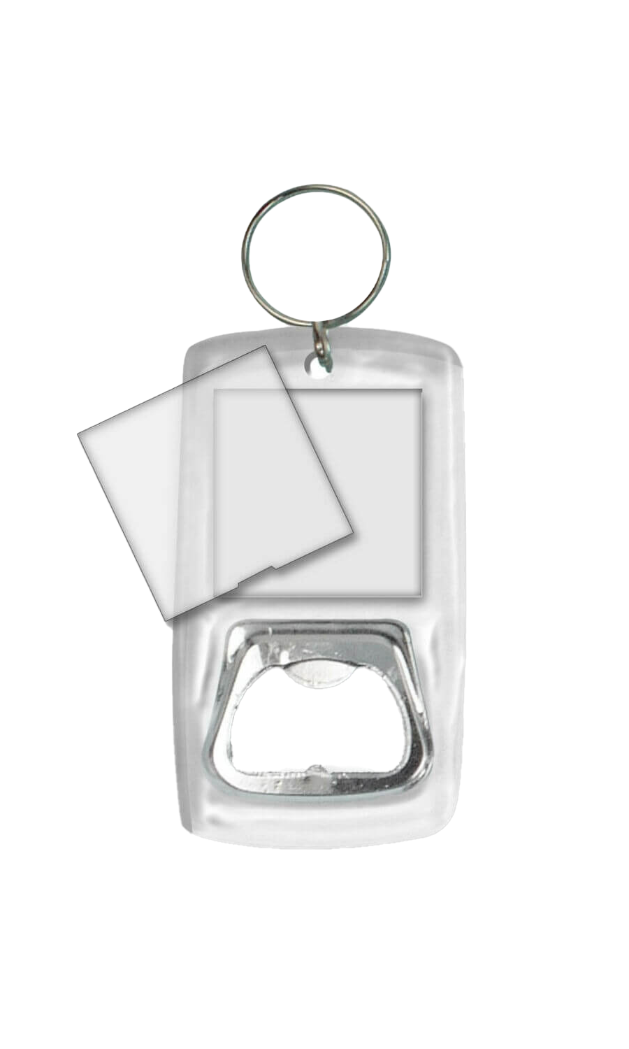 Llavero Acrílico Porta Foto Destapador 10 Unidades