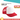 Gorro Malla Blanco Rojo