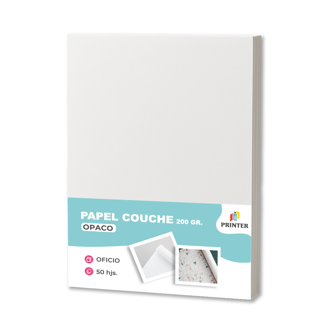 Couche 200 grs 50 hjs Oficio Opaco