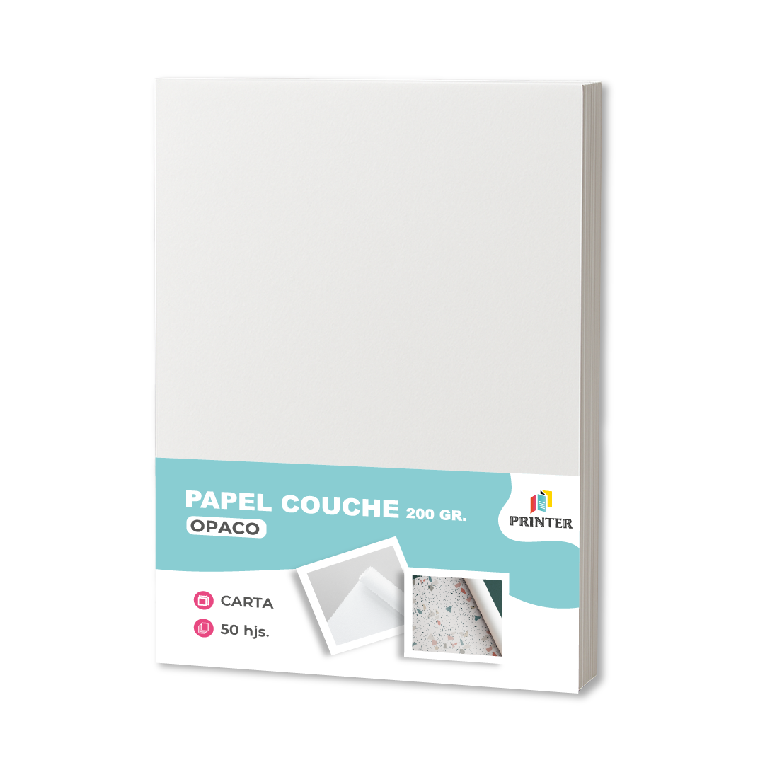 Couche 200 grs 50 hjs Carta Opaco