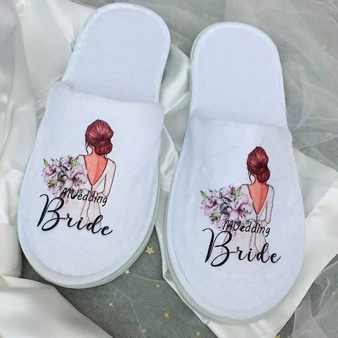 Pantuflas Sublimación Blanca