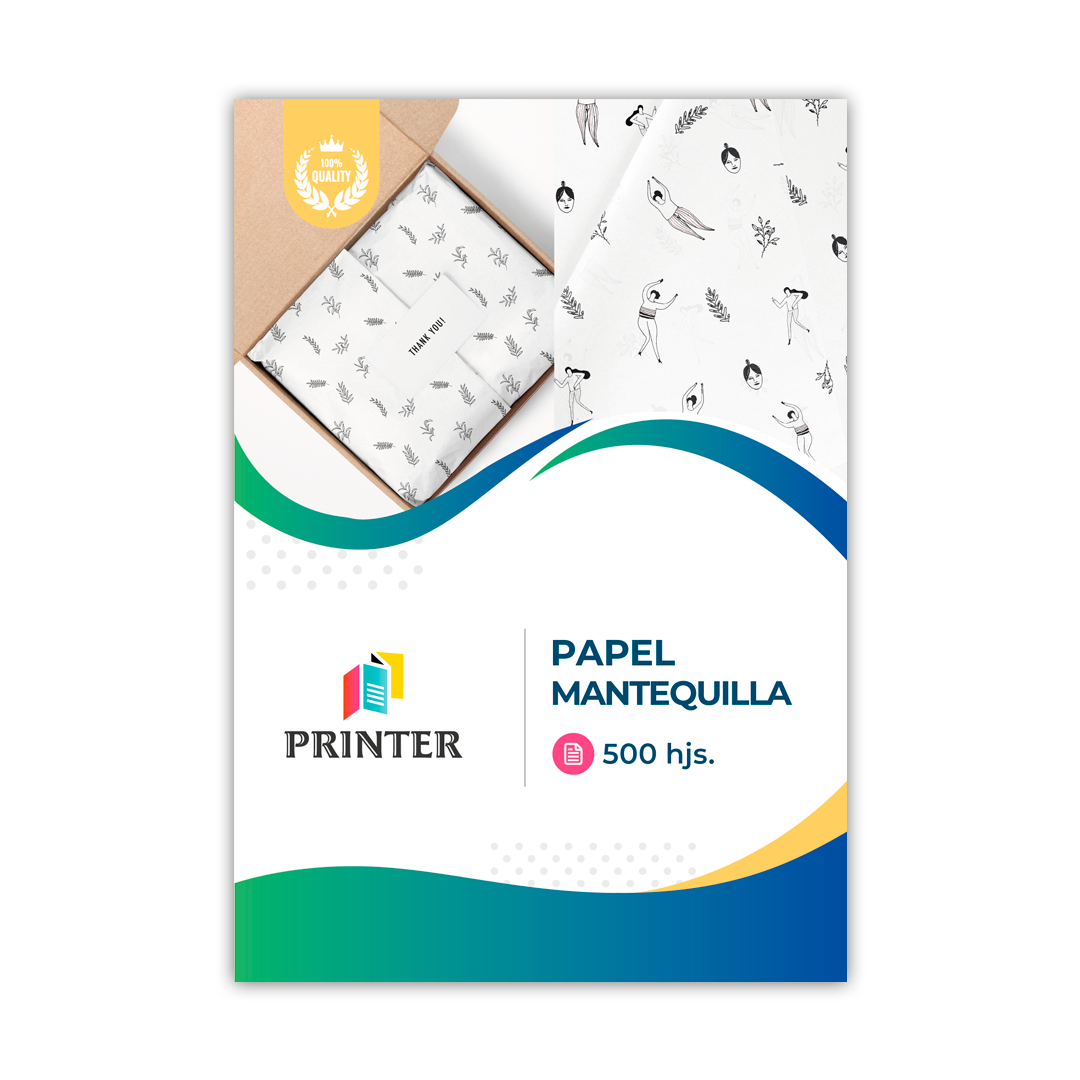 Papel Mantequilla 33x40 cm 500hjs