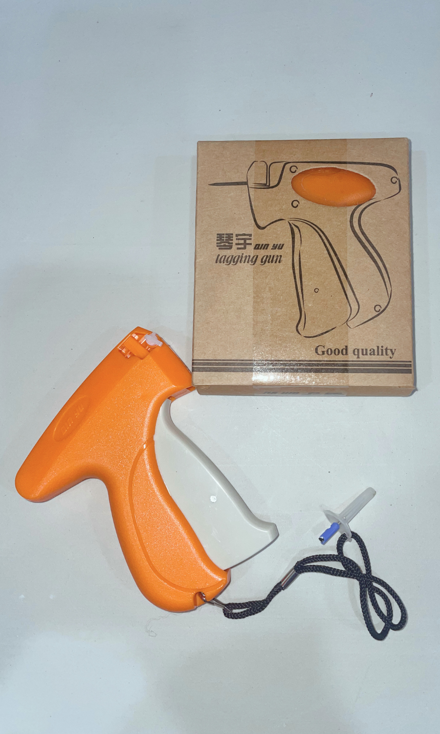 Pistola Etiquetadora Básica para Textiles – Color Naranja