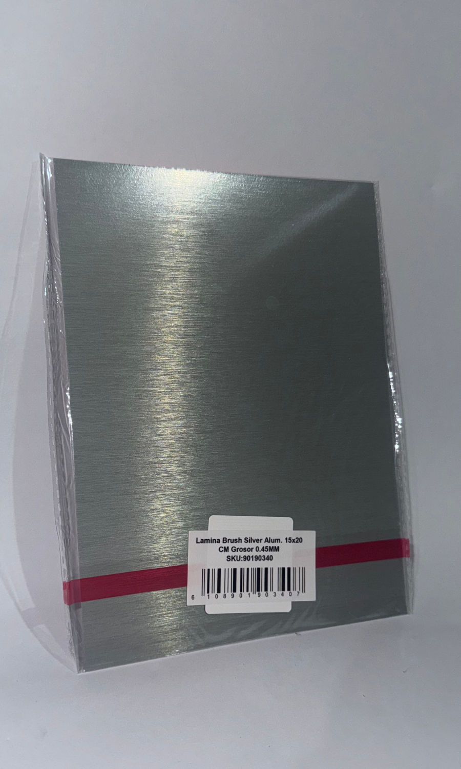 Placa de Aluminio Sublimable Plateado