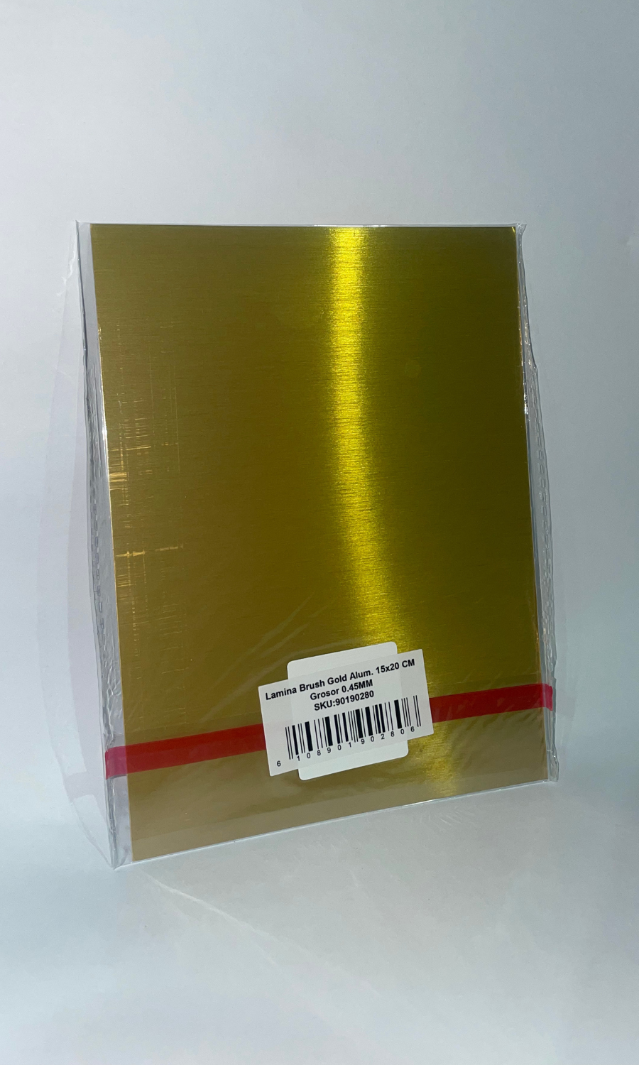 Placa de Aluminio Sublimable Dorado