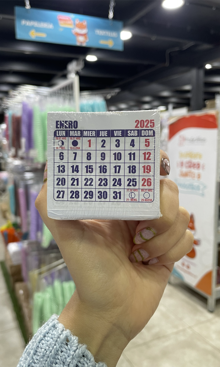 Taco Mini Calendario 2025